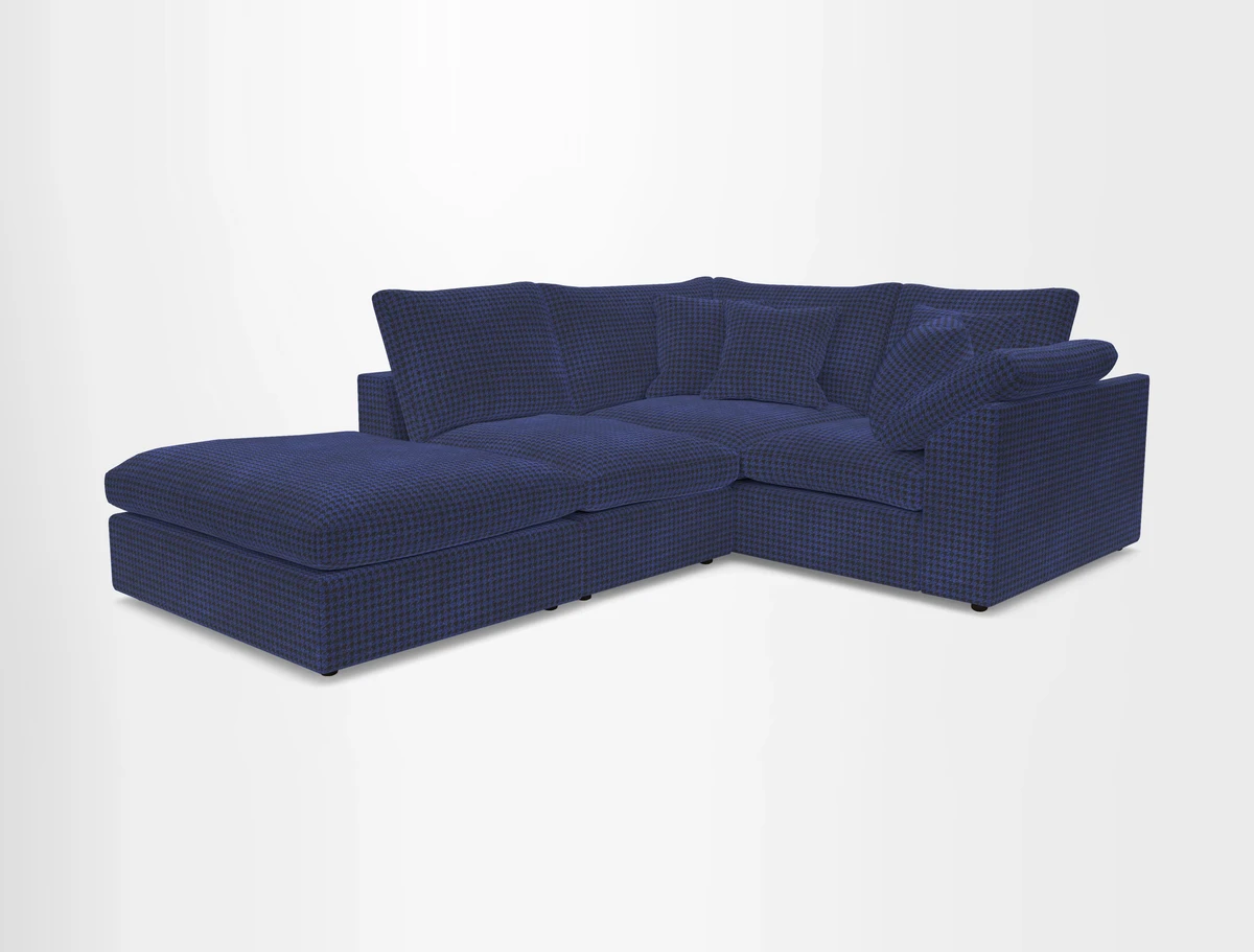 Big Softie Sloped Arm Small Corner Group RHF in Sahara Chalk