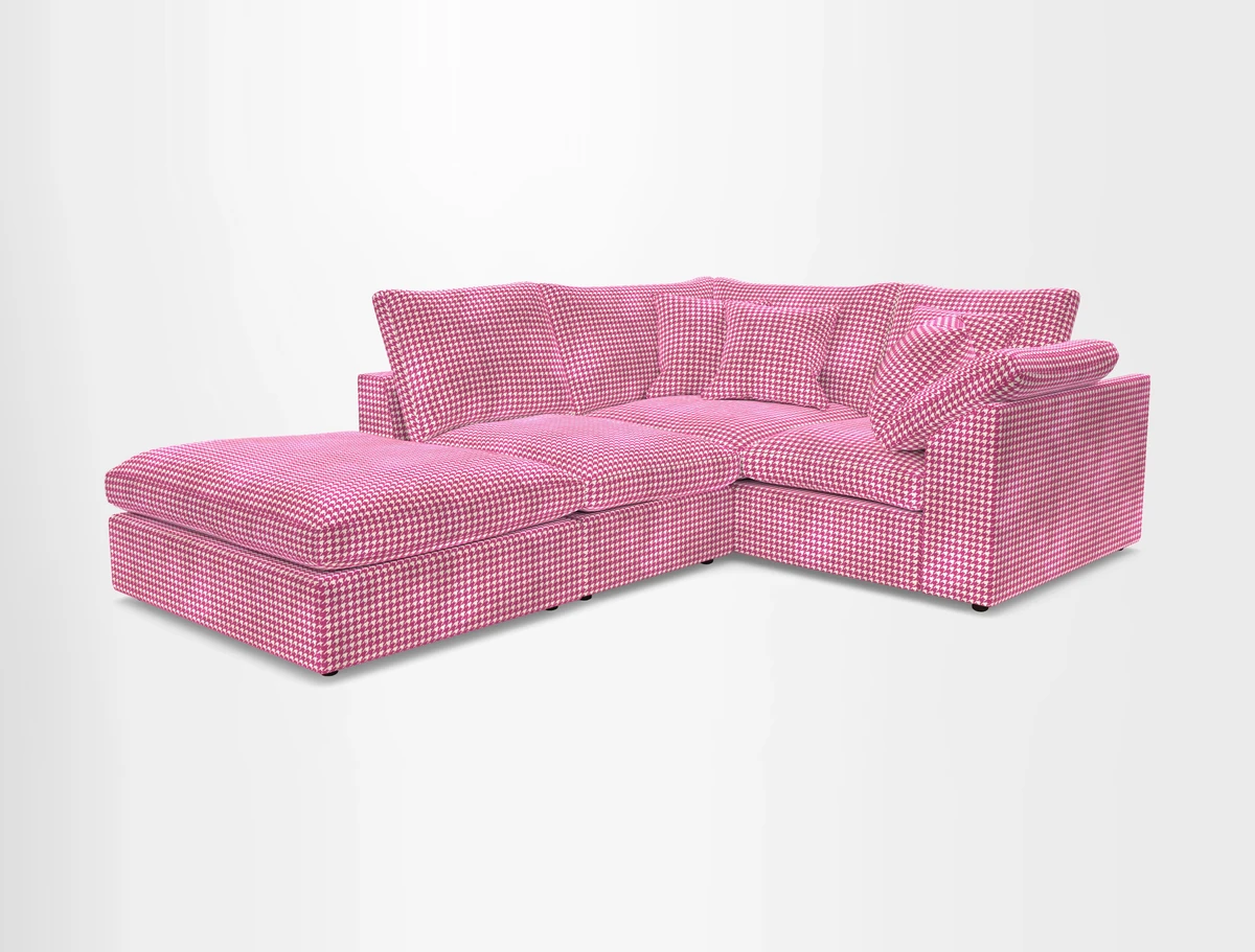 Big Softie Sloped Arm Small Corner Group RHF in Sahara Chalk