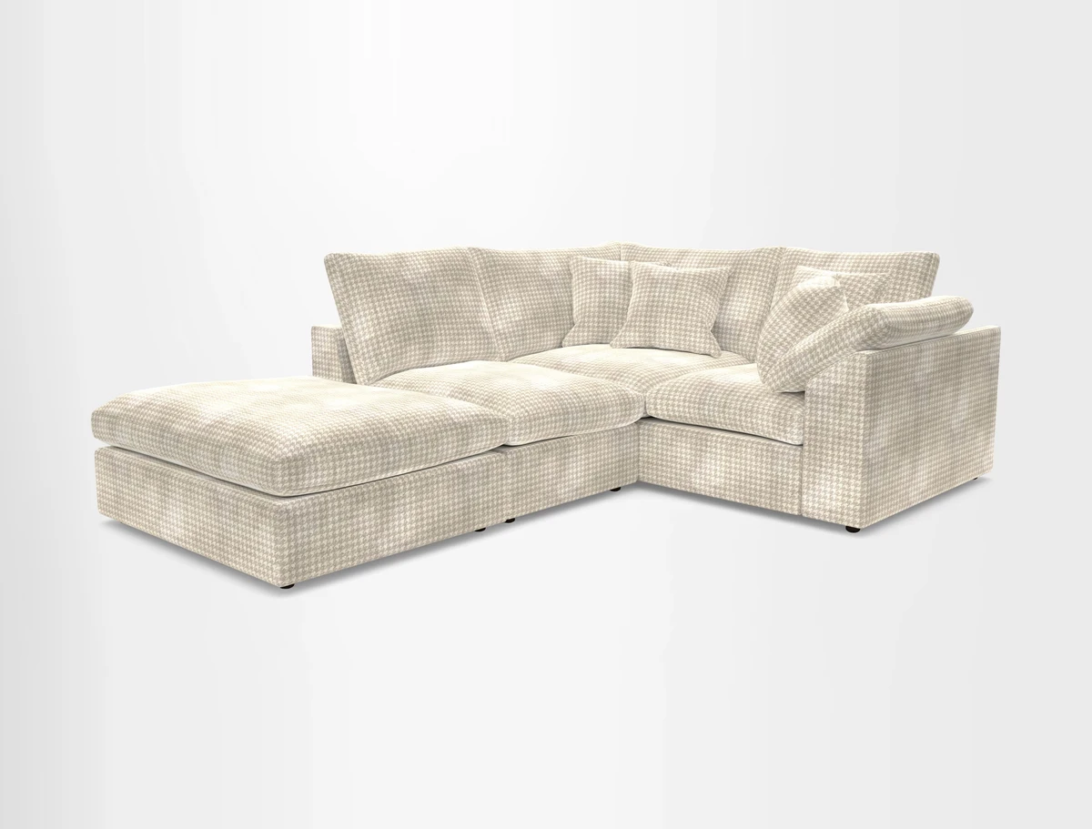 Big Softie Sloped Arm Small Corner Group RHF in Sahara Chalk
