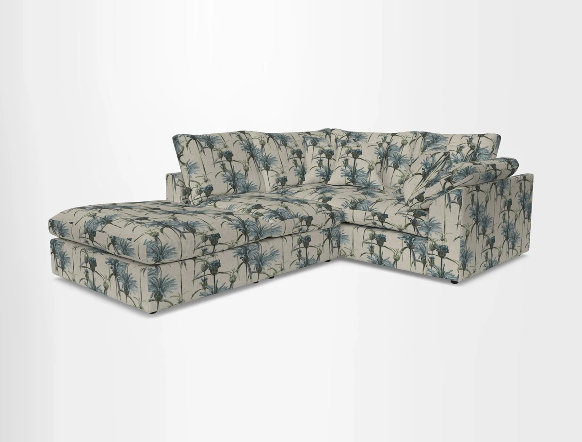 Big Softie Sloped Arm Small Corner Group RHF in Sahara Chalk