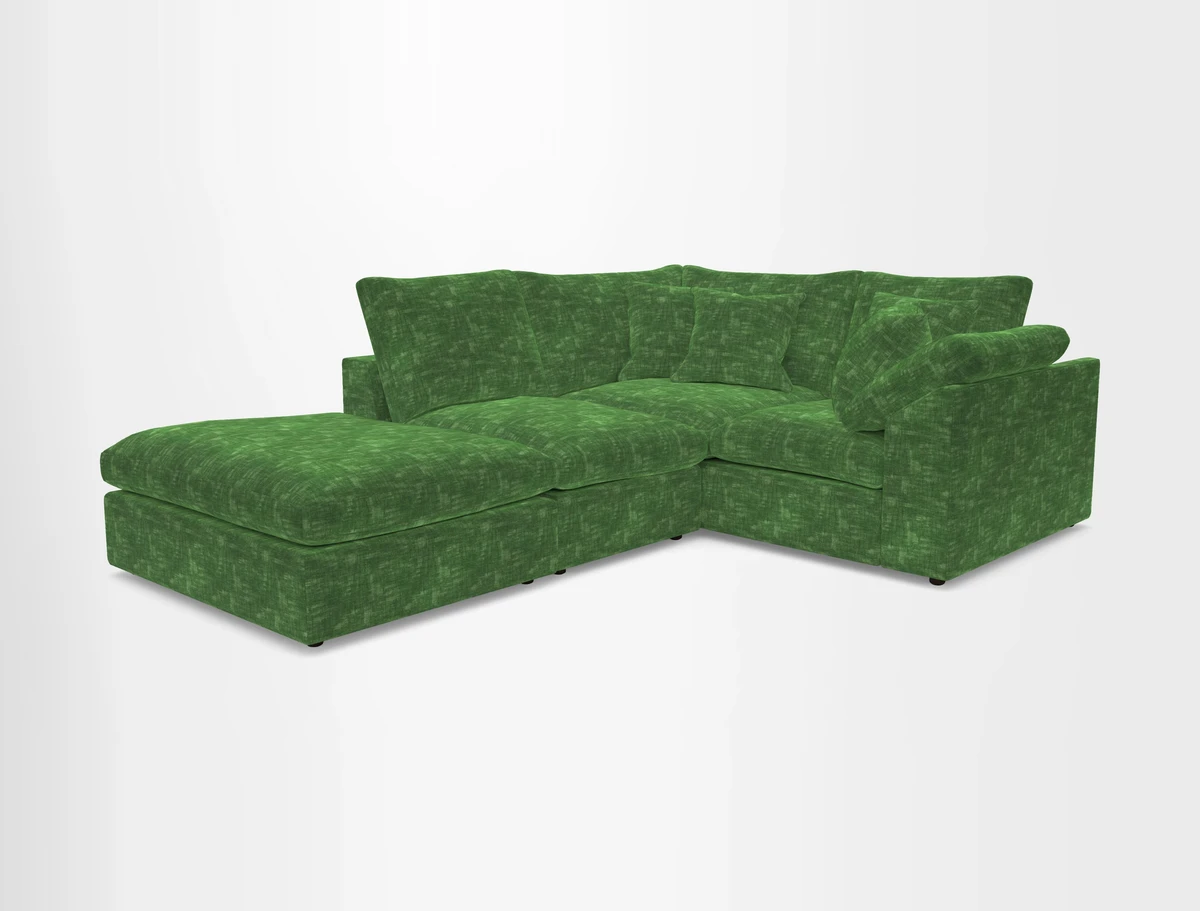 Big Softie Sloped Arm Small Corner Group RHF in Sahara Chalk
