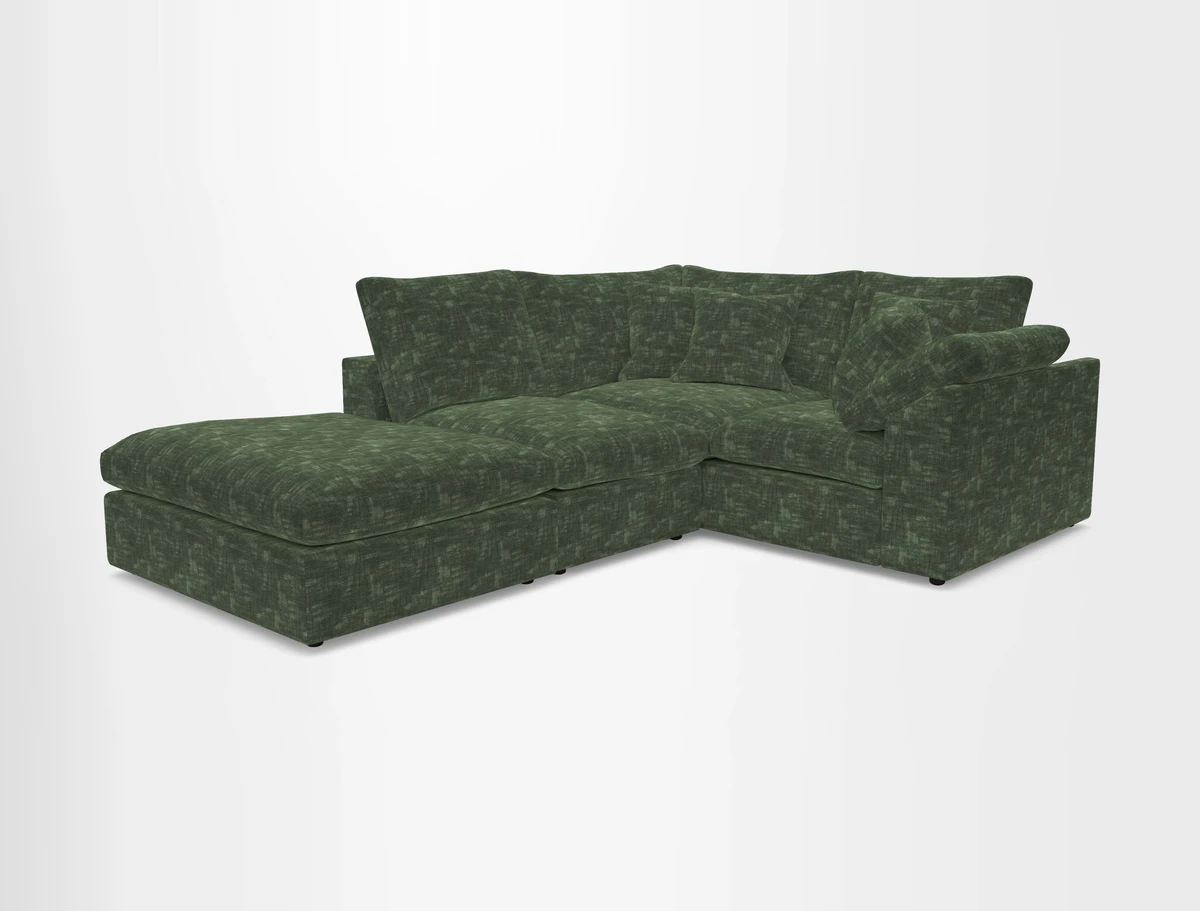 Big Softie Sloped Arm Small Corner Group RHF in Sahara Chalk