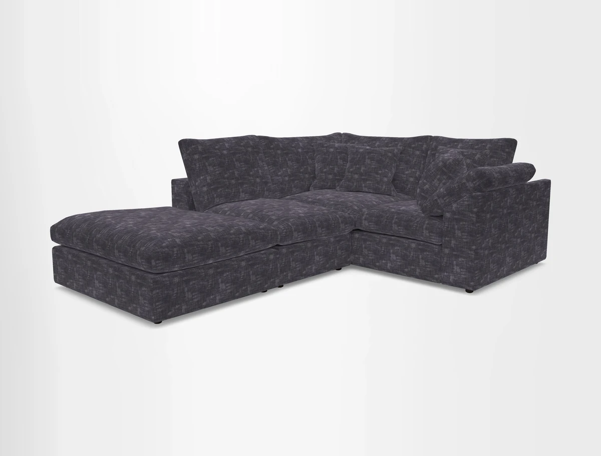 Big Softie Sloped Arm Small Corner Group RHF in Sahara Chalk