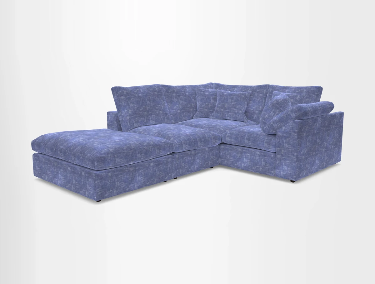 Big Softie Sloped Arm Small Corner Group RHF in Sahara Chalk
