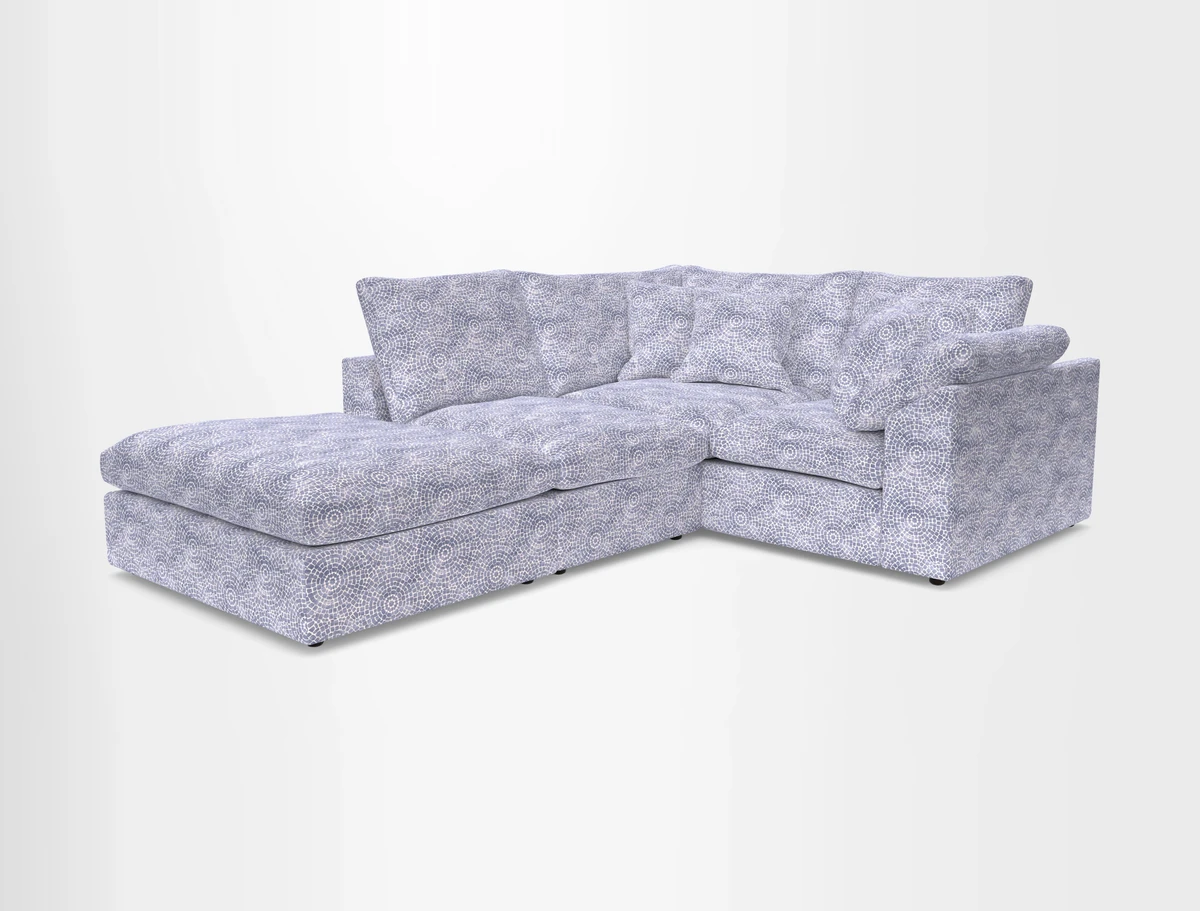 Big Softie Sloped Arm Small Corner Group RHF in Sahara Chalk