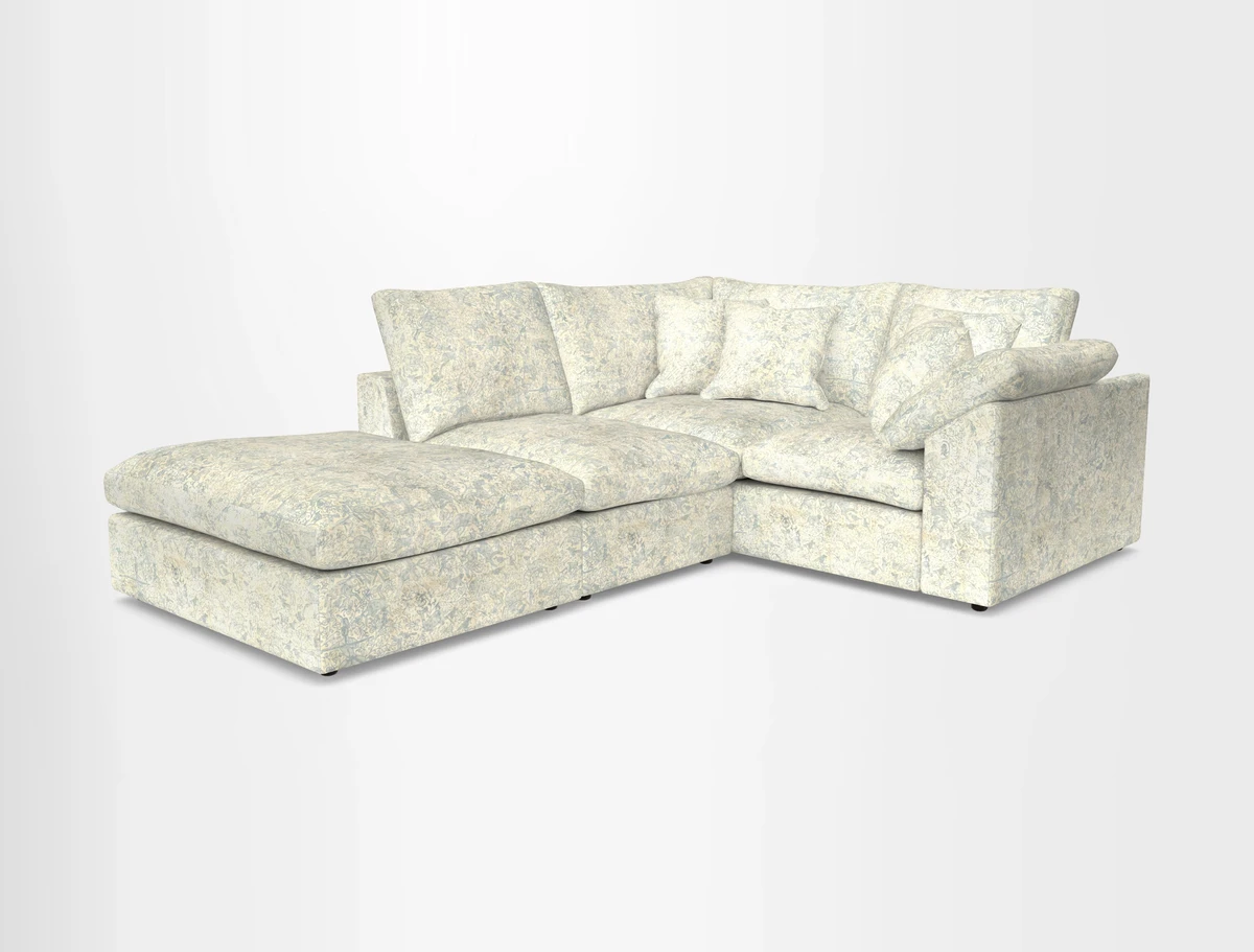 Big Softie Sloped Arm Small Corner Group RHF in Sahara Chalk