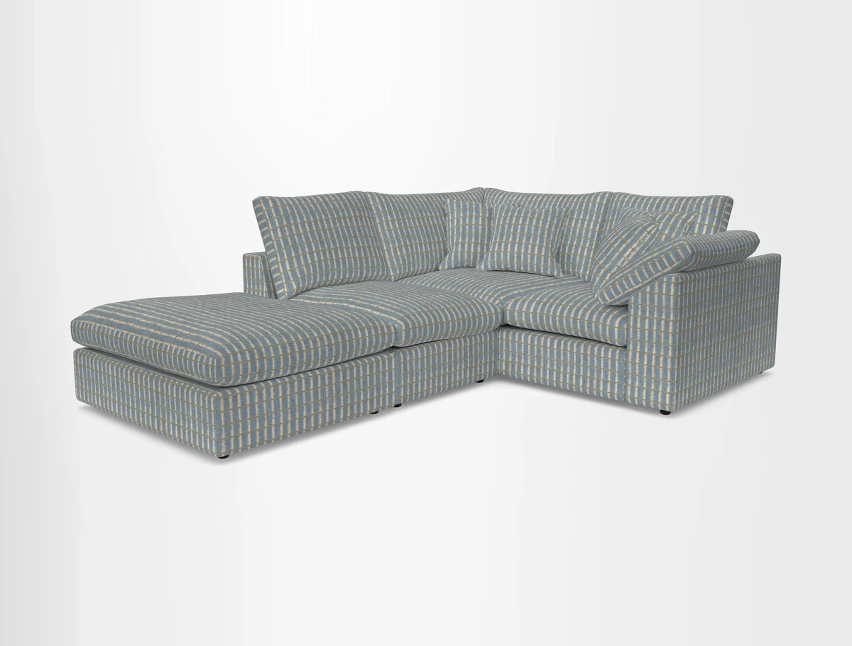 Big Softie Sloped Arm Small Corner Group RHF in Sahara Chalk