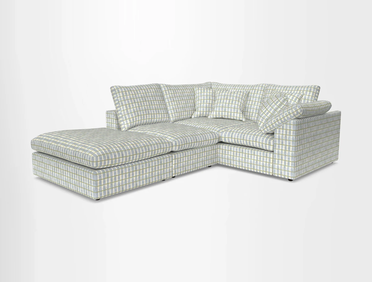 Big Softie Sloped Arm Small Corner Group RHF in Sahara Chalk