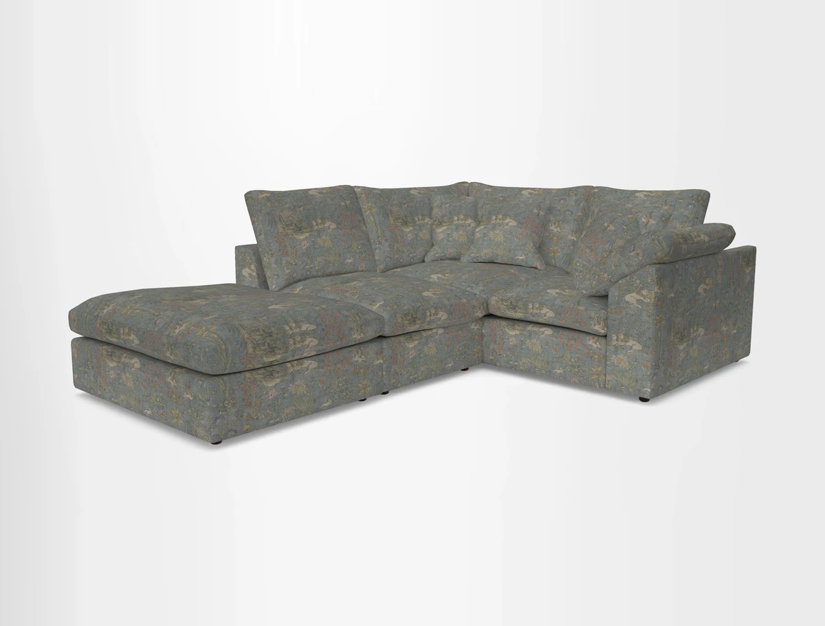 Big Softie Sloped Arm Small Corner Group RHF in Sahara Chalk