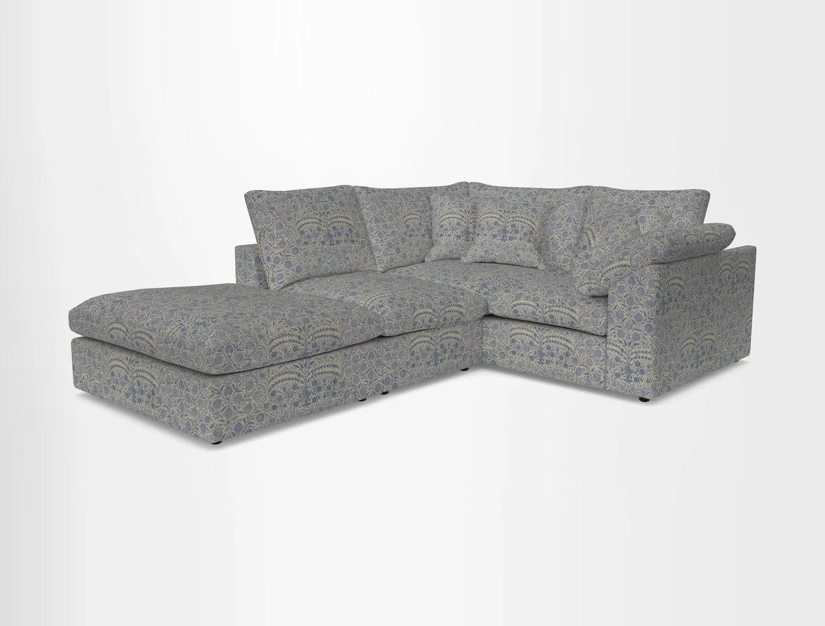 Big Softie Sloped Arm Small Corner Group RHF in Sahara Chalk