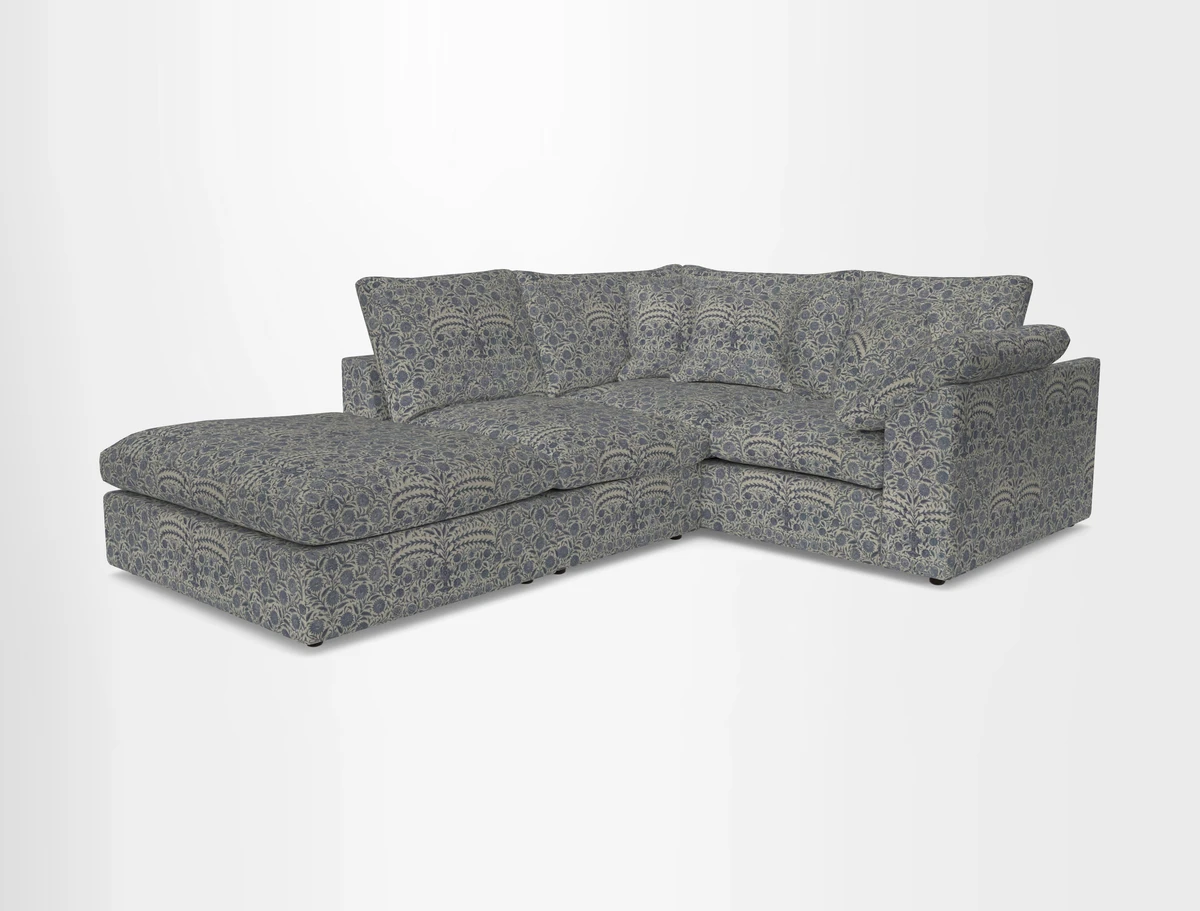 Big Softie Sloped Arm Small Corner Group RHF in Sahara Chalk