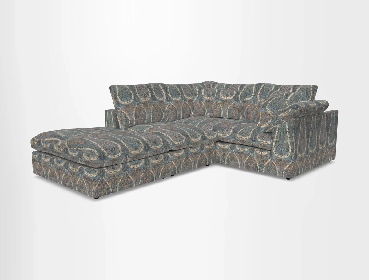 Big Softie Sloped Arm Small Corner Group RHF in Sahara Chalk