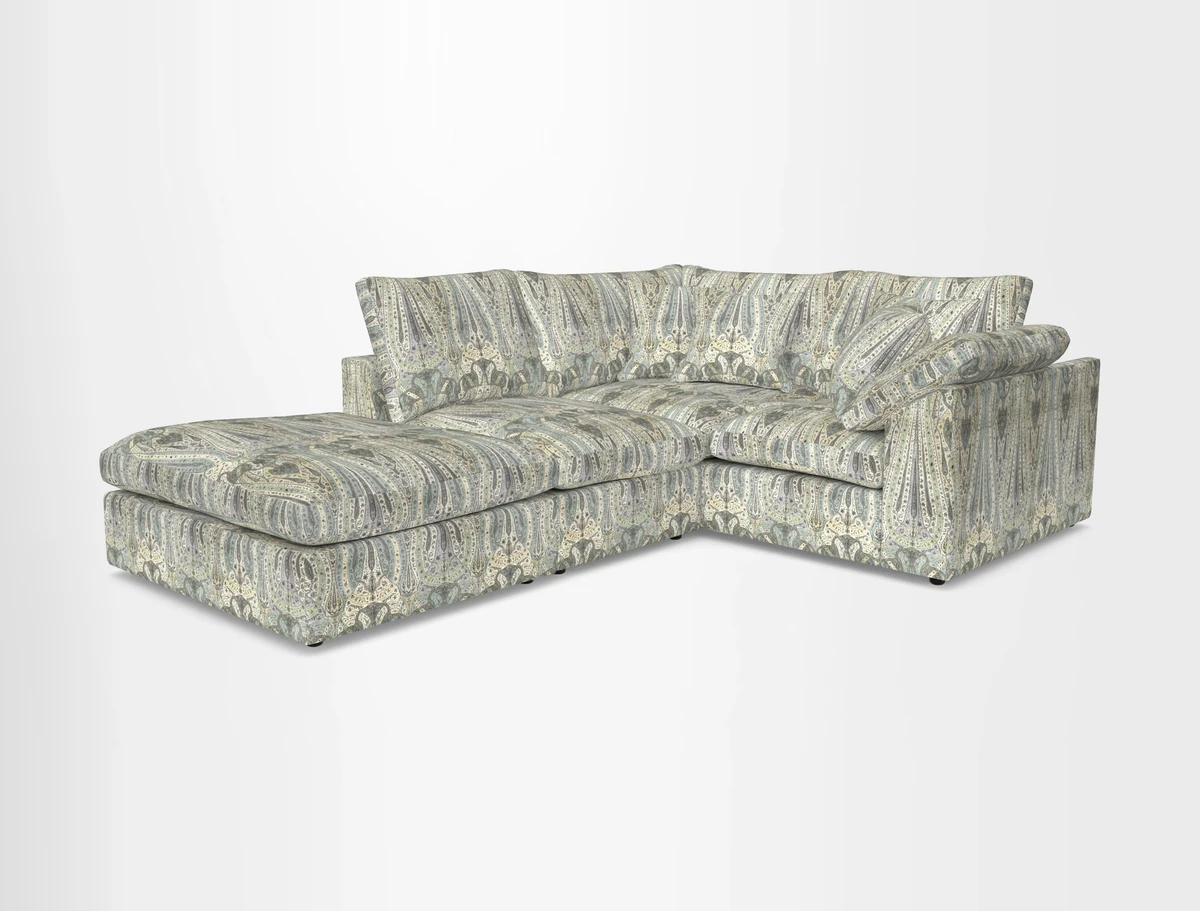 Big Softie Sloped Arm Small Corner Group RHF in Sahara Chalk
