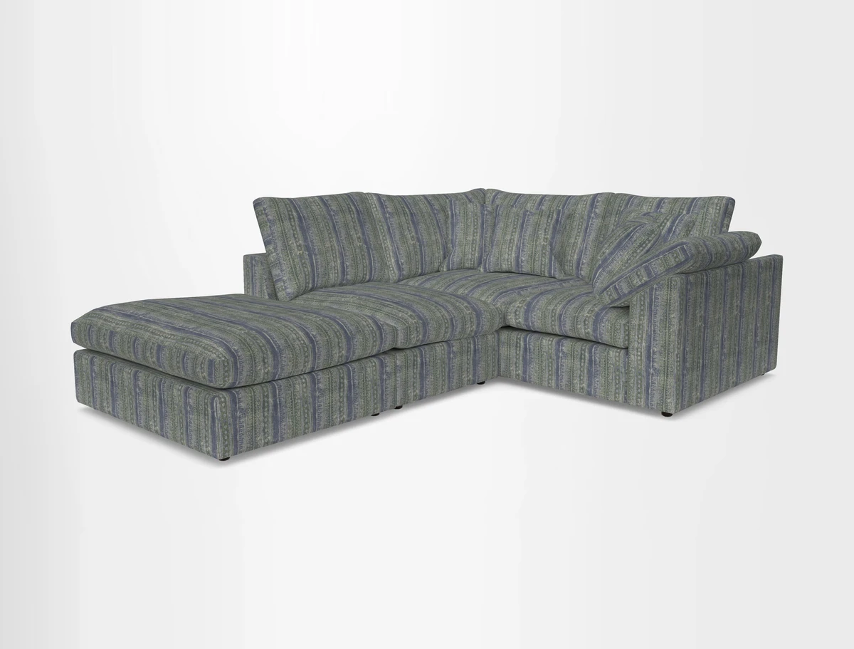 Big Softie Sloped Arm Small Corner Group RHF in Sahara Chalk