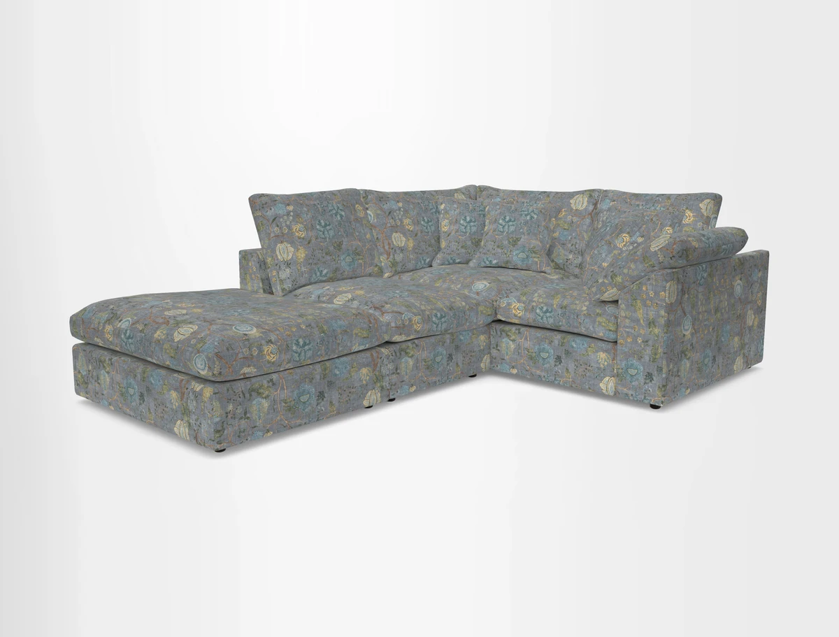 Big Softie Sloped Arm Small Corner Group RHF in Sahara Chalk
