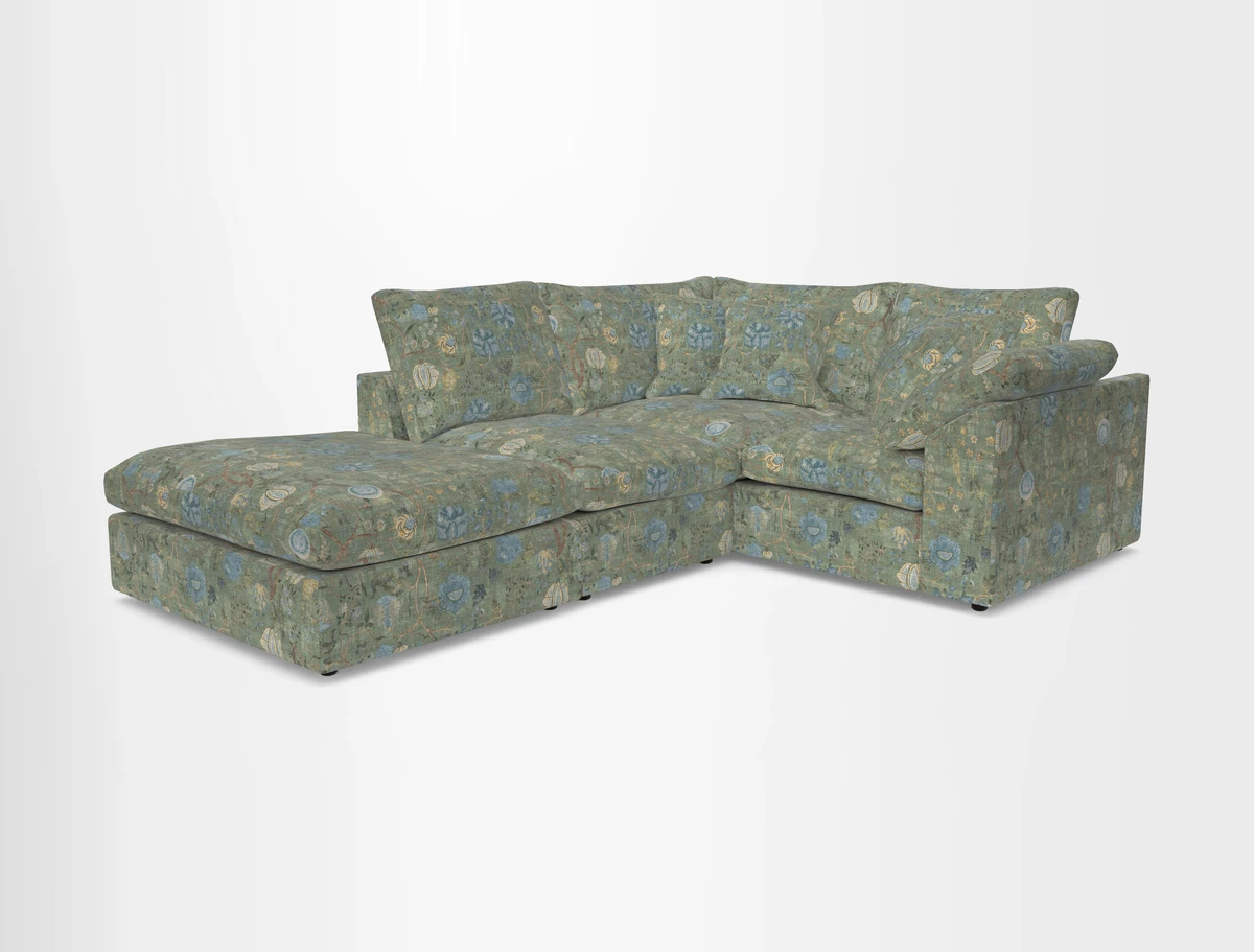 Big Softie Sloped Arm Small Corner Group RHF in Sahara Chalk