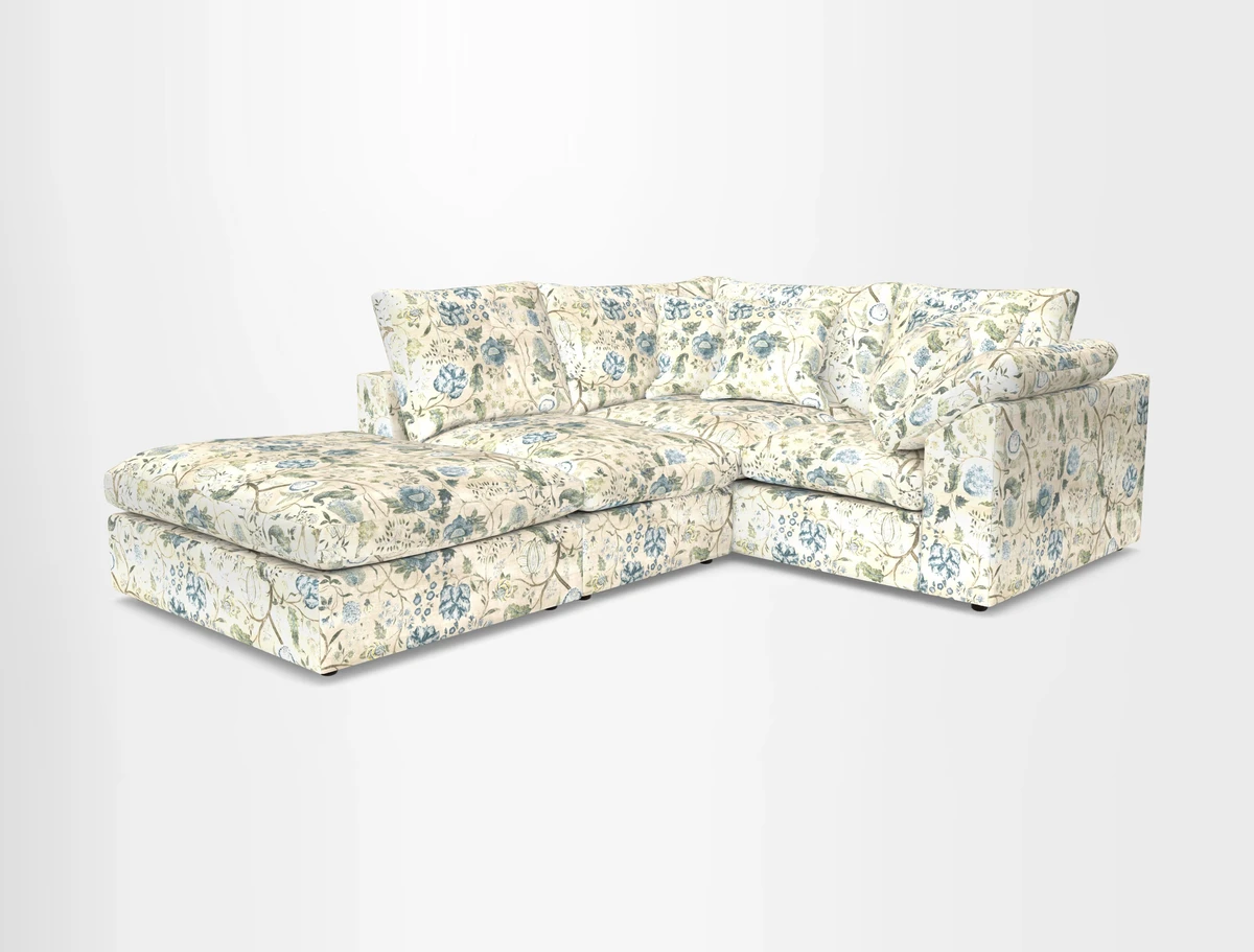 Big Softie Sloped Arm Small Corner Group RHF in Sahara Chalk