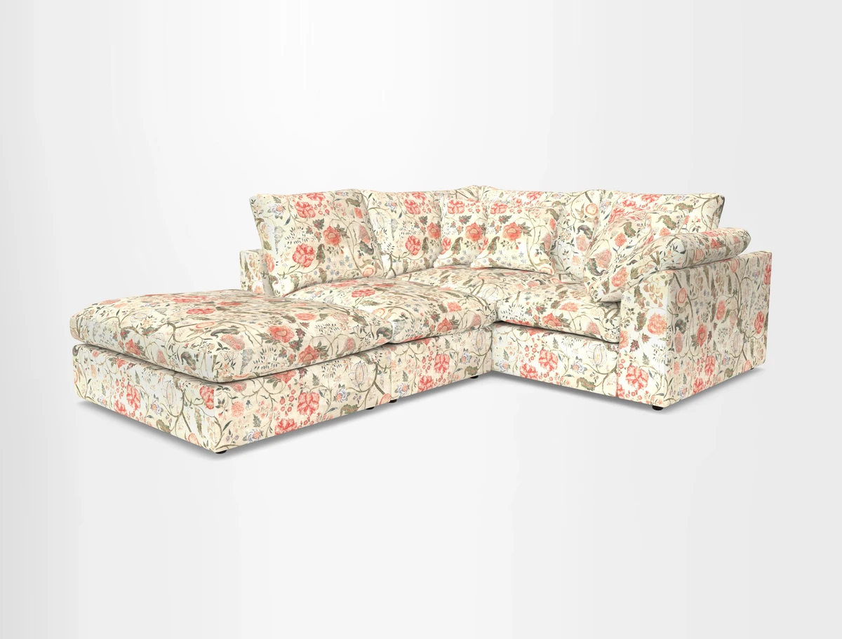 Big Softie Sloped Arm Small Corner Group RHF in Sahara Chalk
