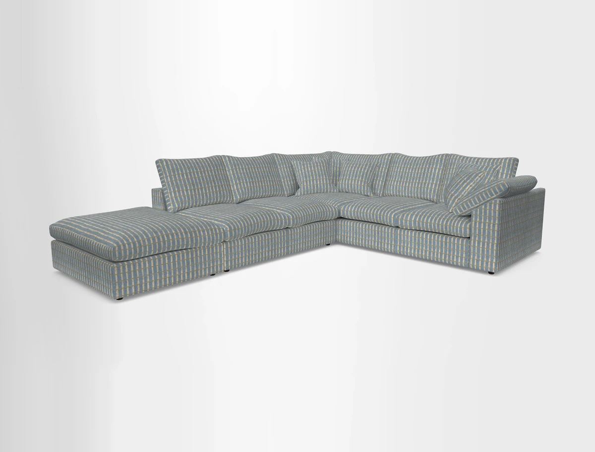 Big Softie Sloped Arm Large Corner Group RHF in Sahara Chalk