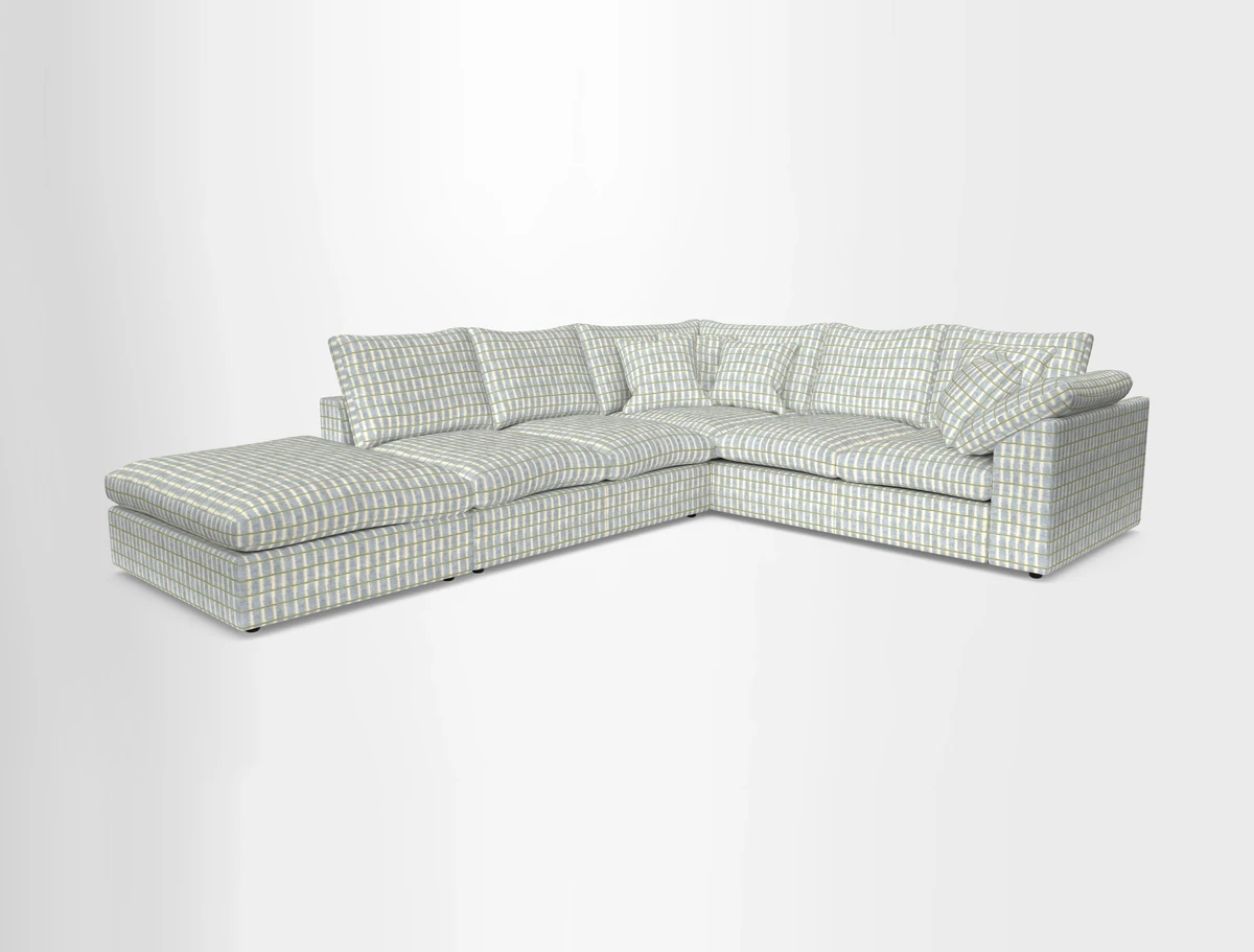 Big Softie Sloped Arm Large Corner Group RHF in Sahara Chalk
