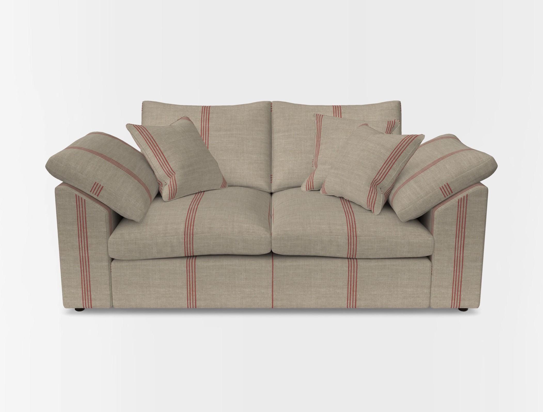 Big softie sloped arm front