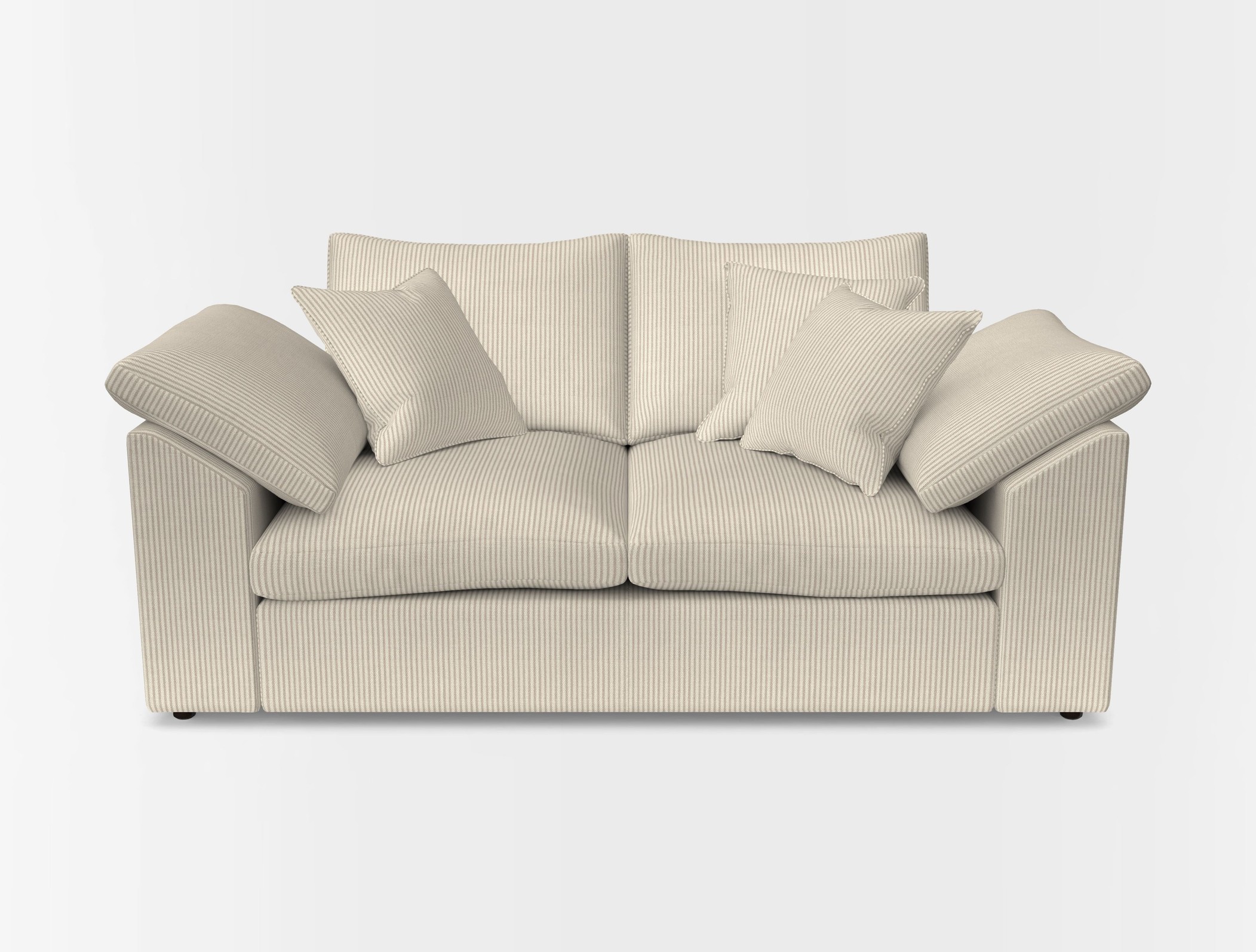 Big softie sloped arm front
