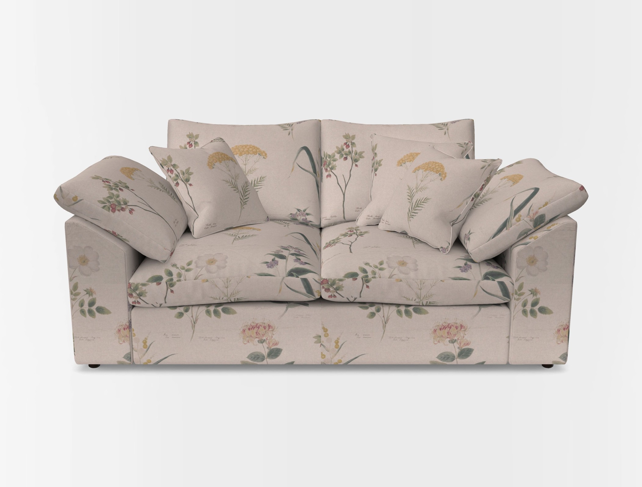 Big softie sloped arm front