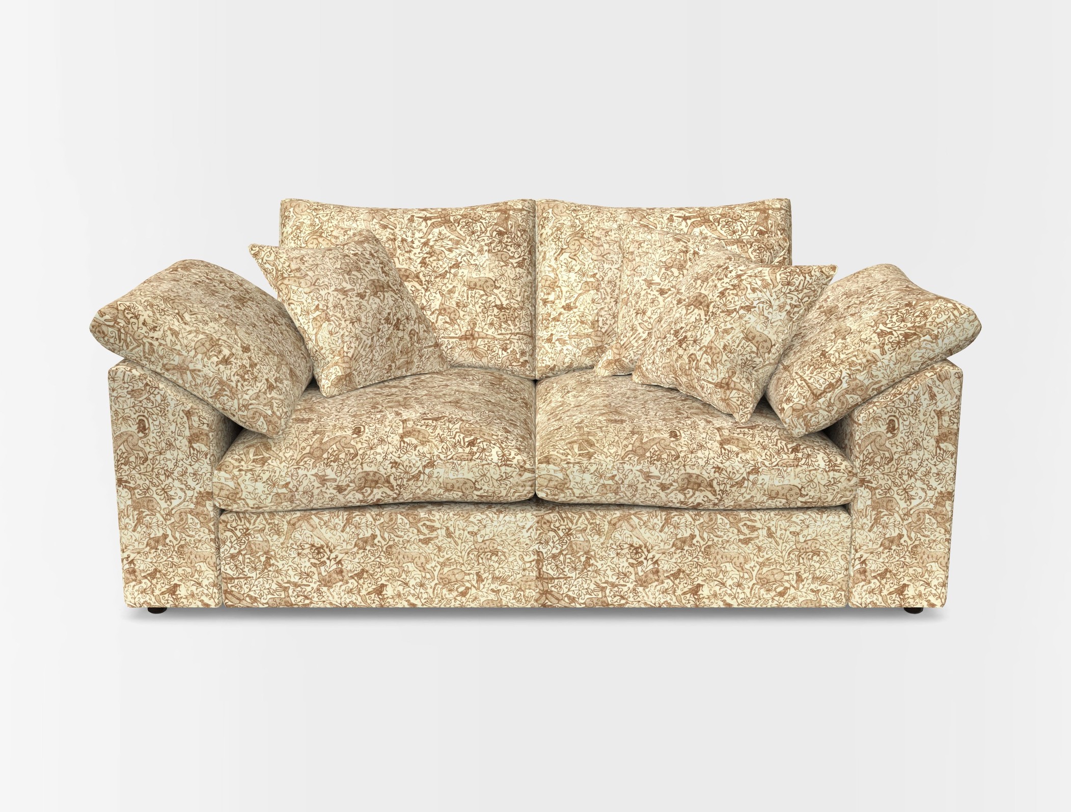 Big softie sloped arm front