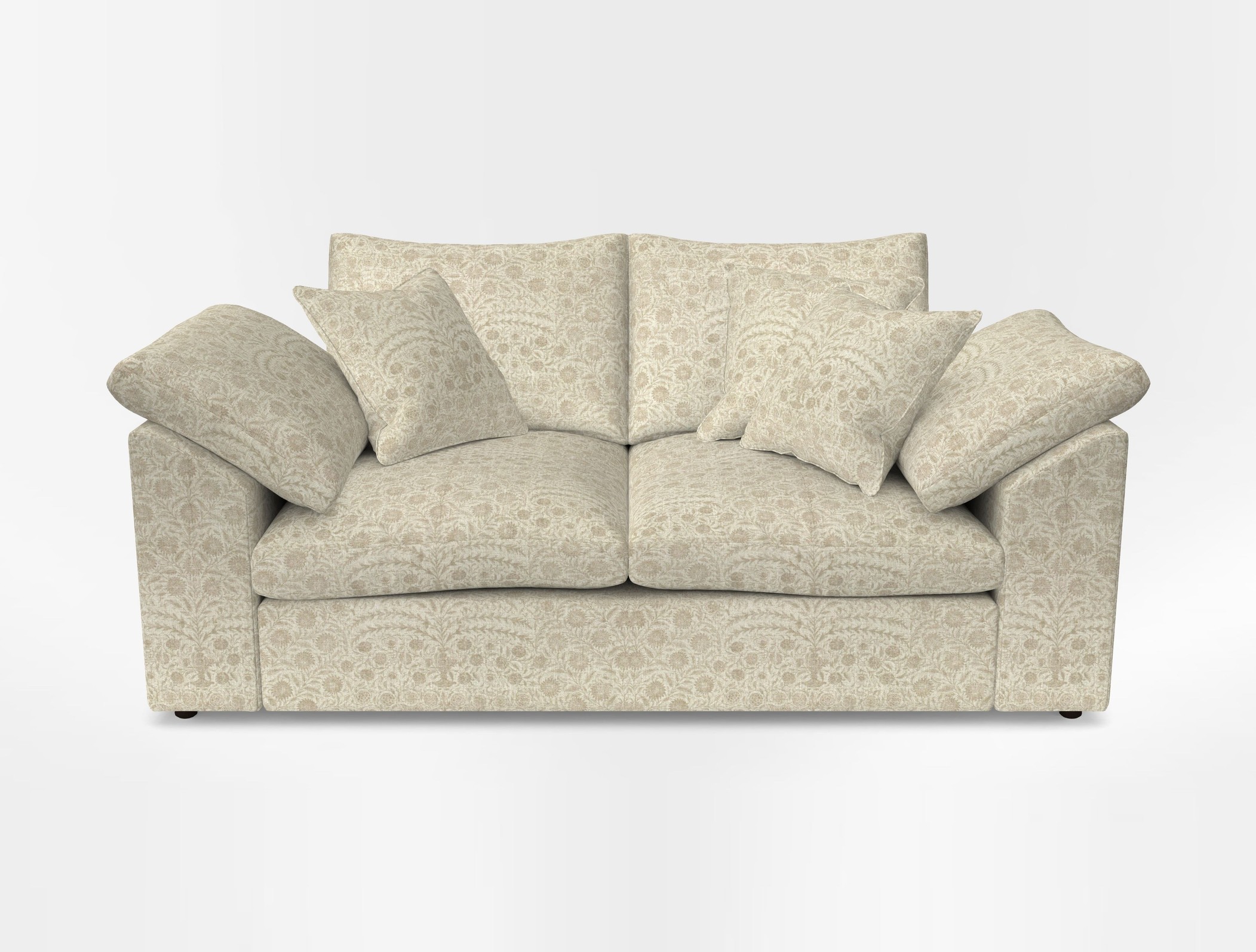 Big softie sloped arm front