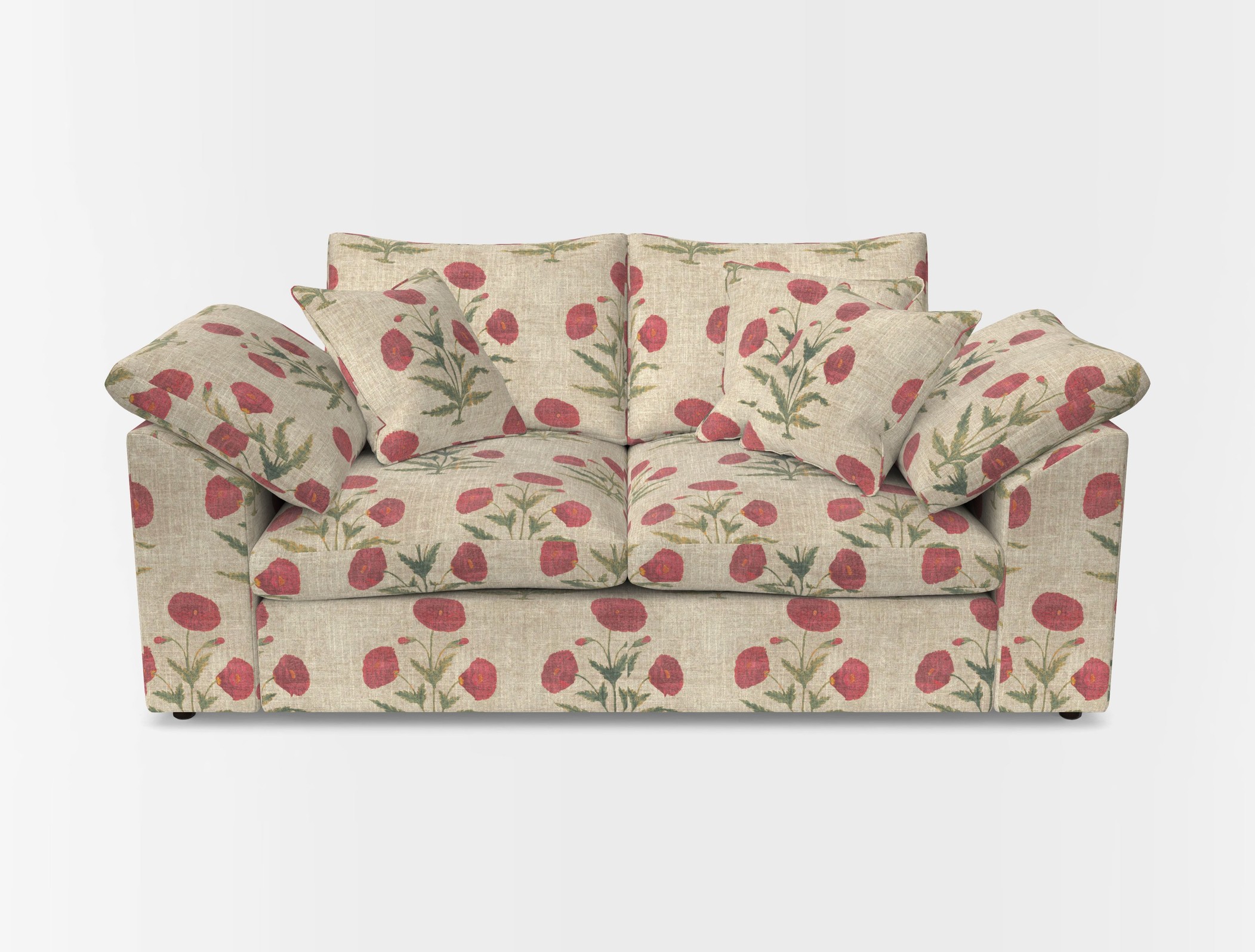 Big softie sloped arm front