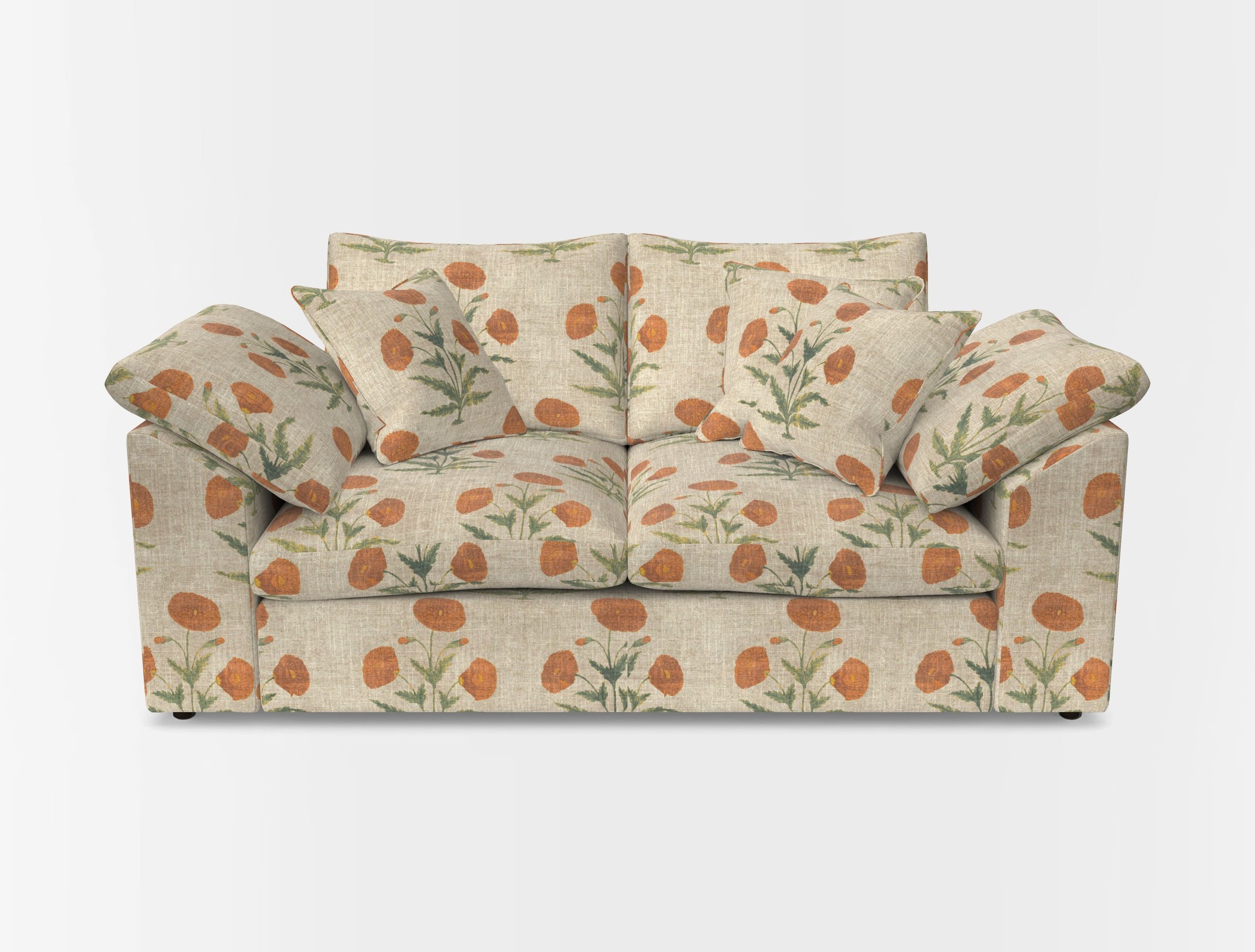 Big softie sloped arm front
