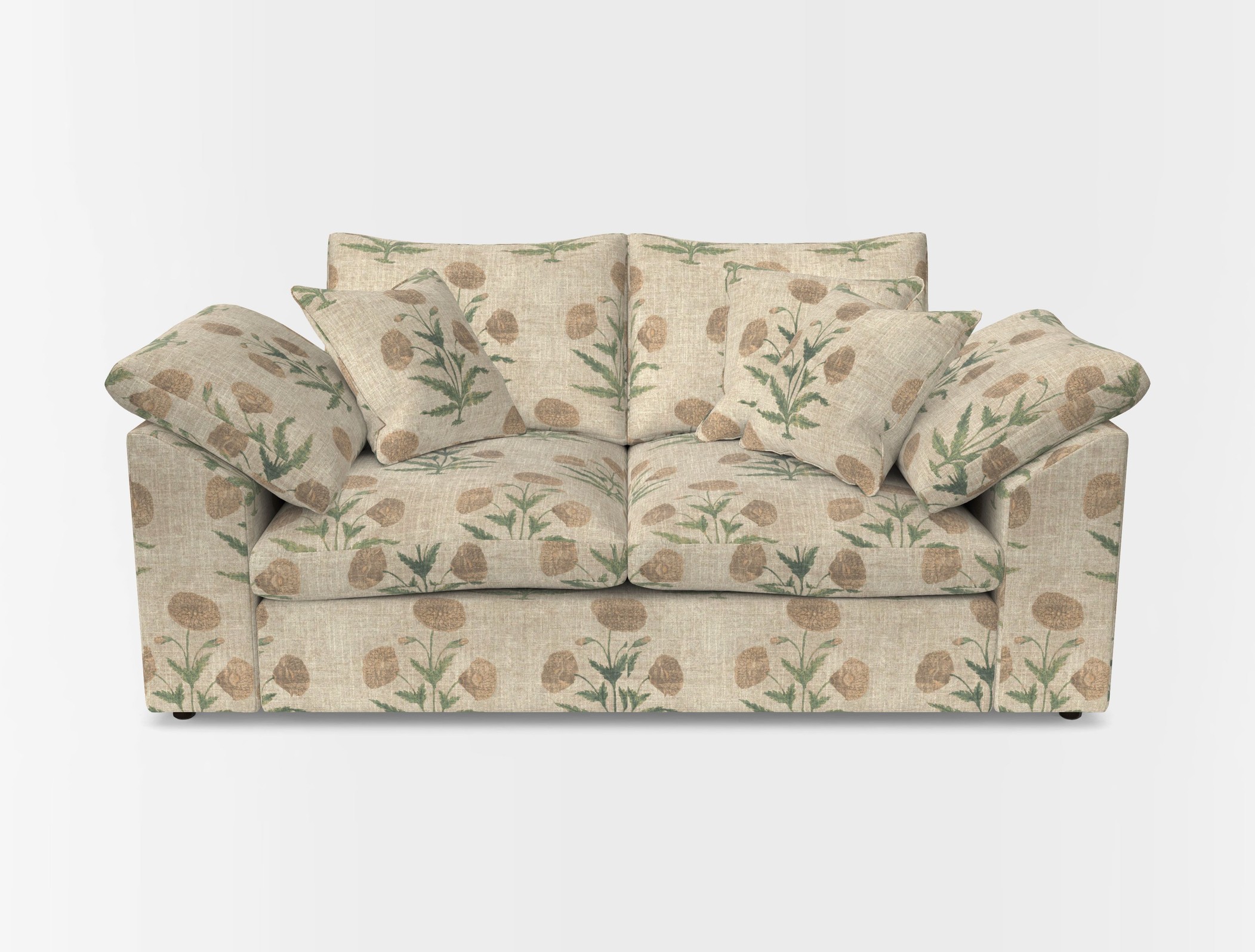 Big softie sloped arm front