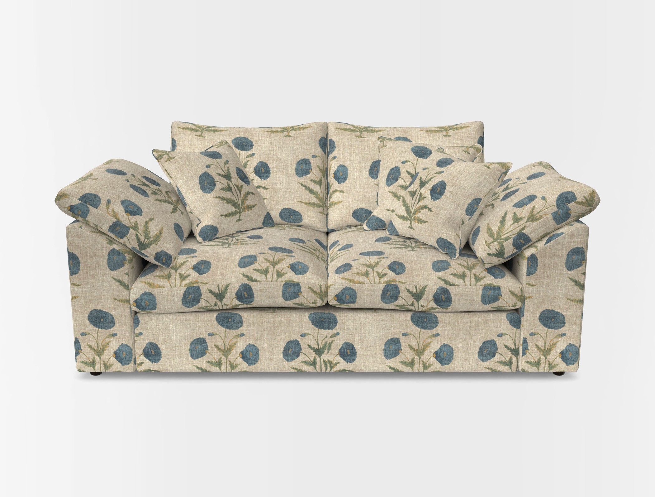 Big softie sloped arm front
