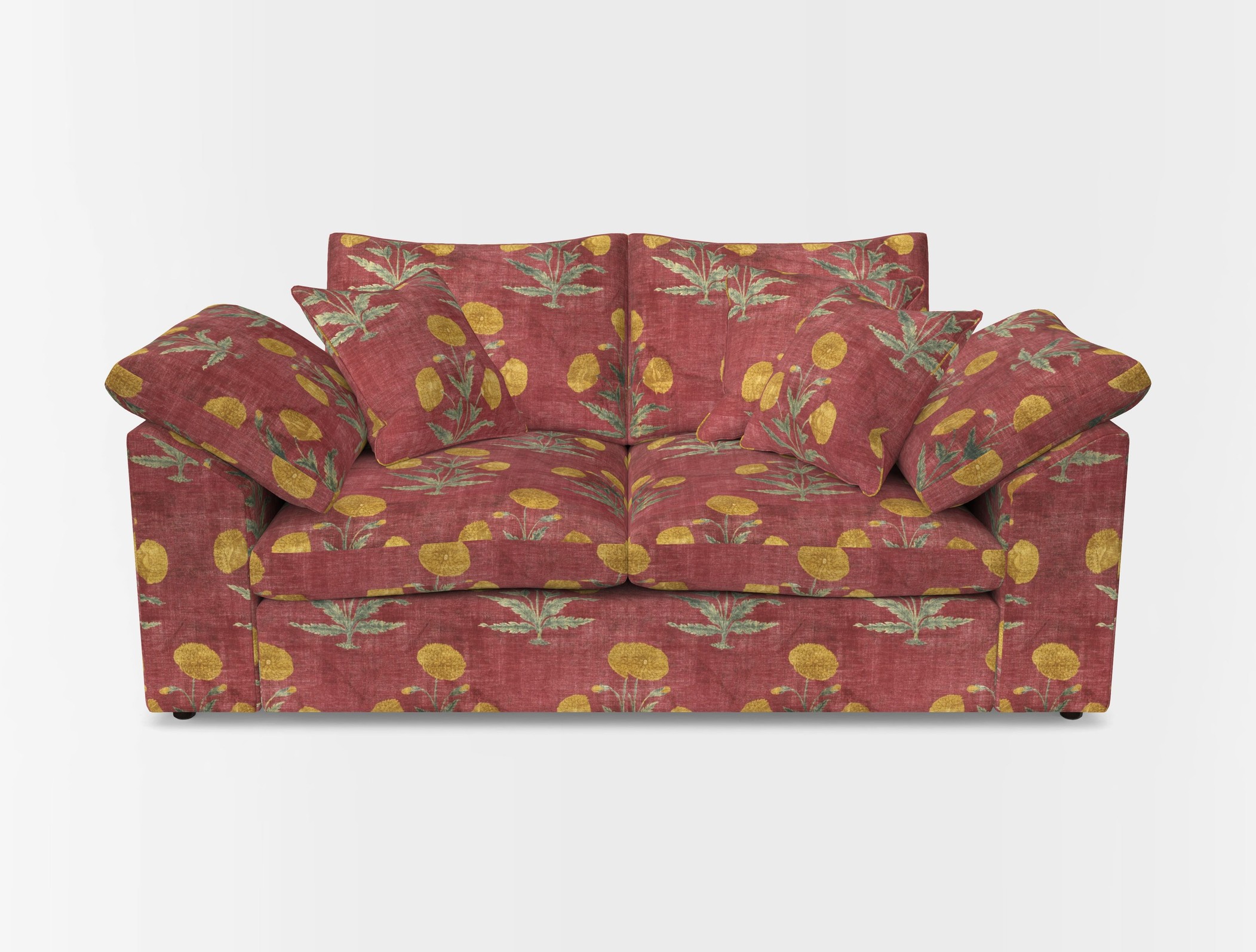 Big softie sloped arm front