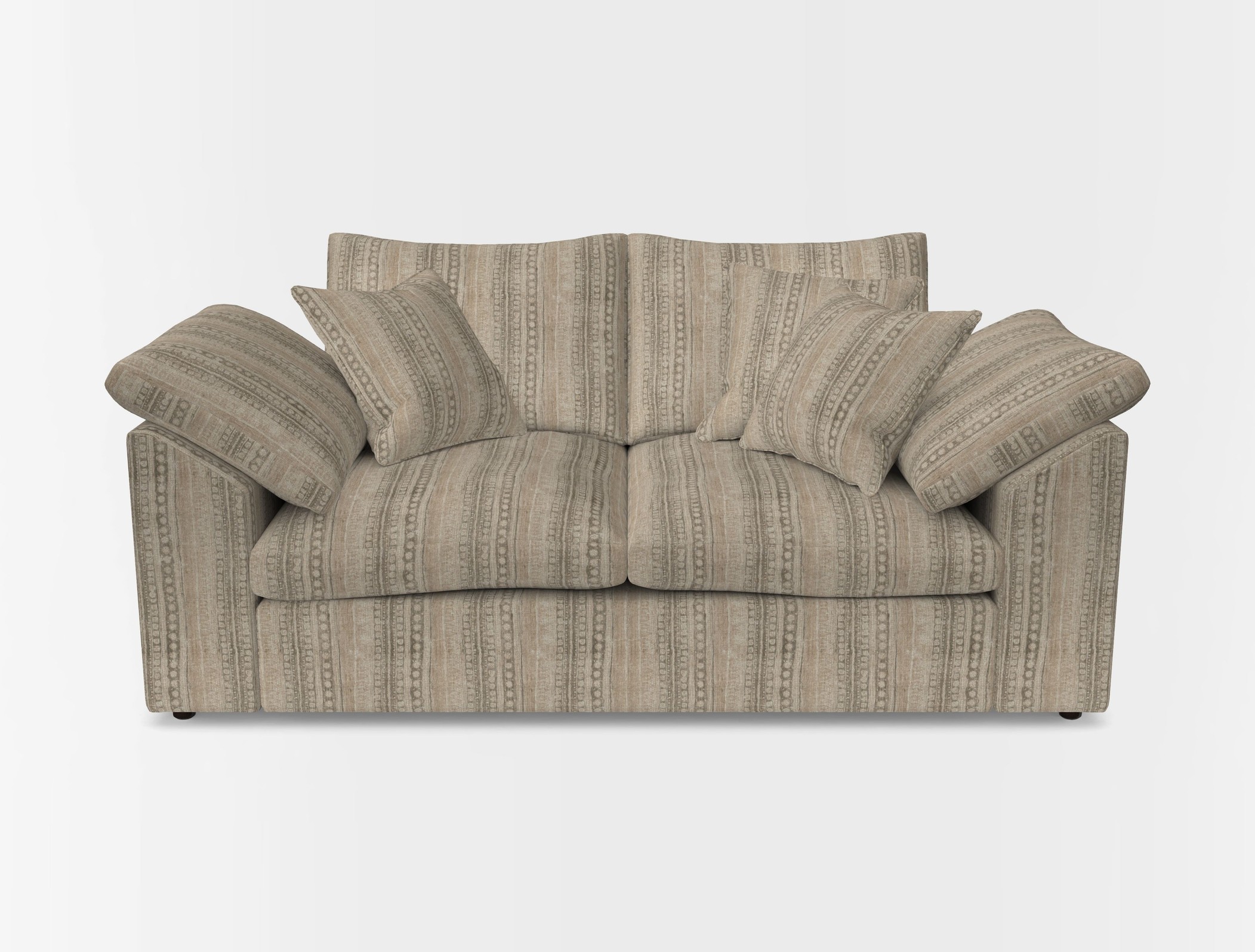 Big softie sloped arm front
