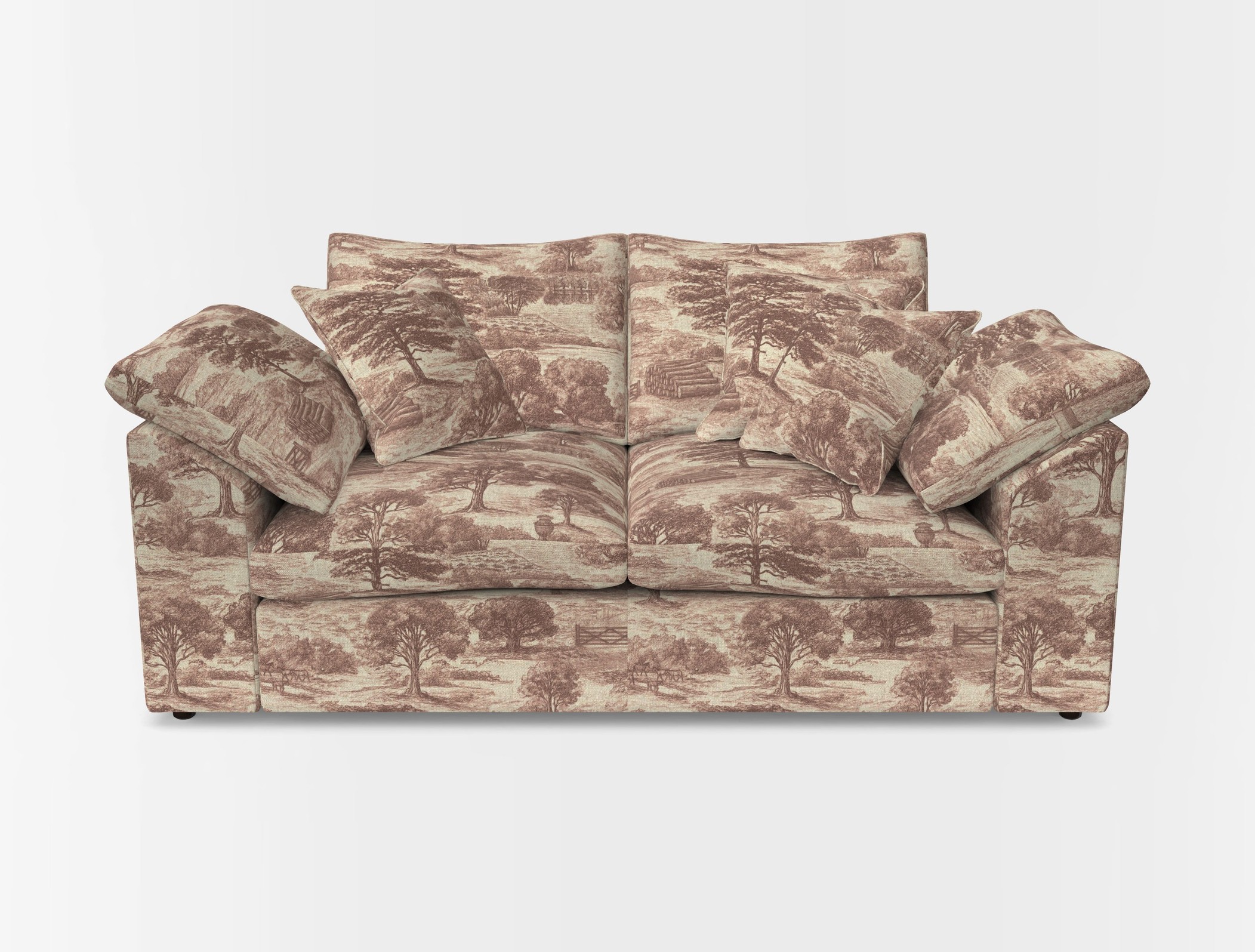 Big softie sloped arm front
