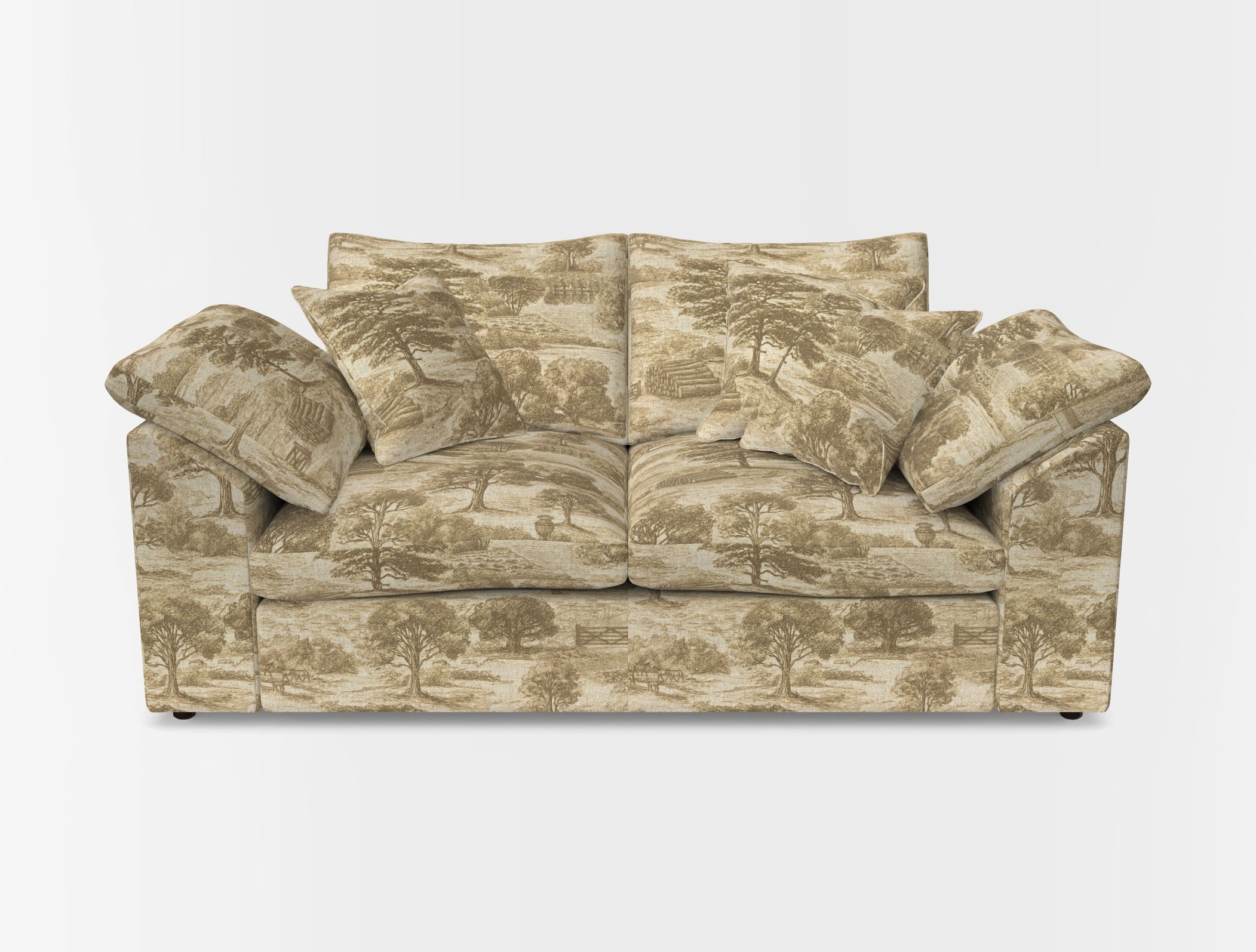 Big softie sloped arm front
