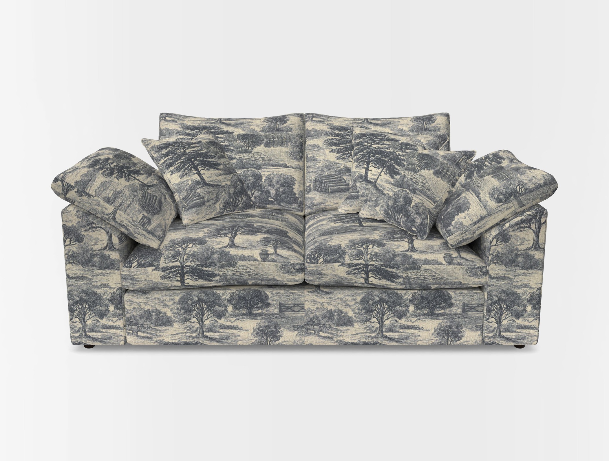 Big softie sloped arm front