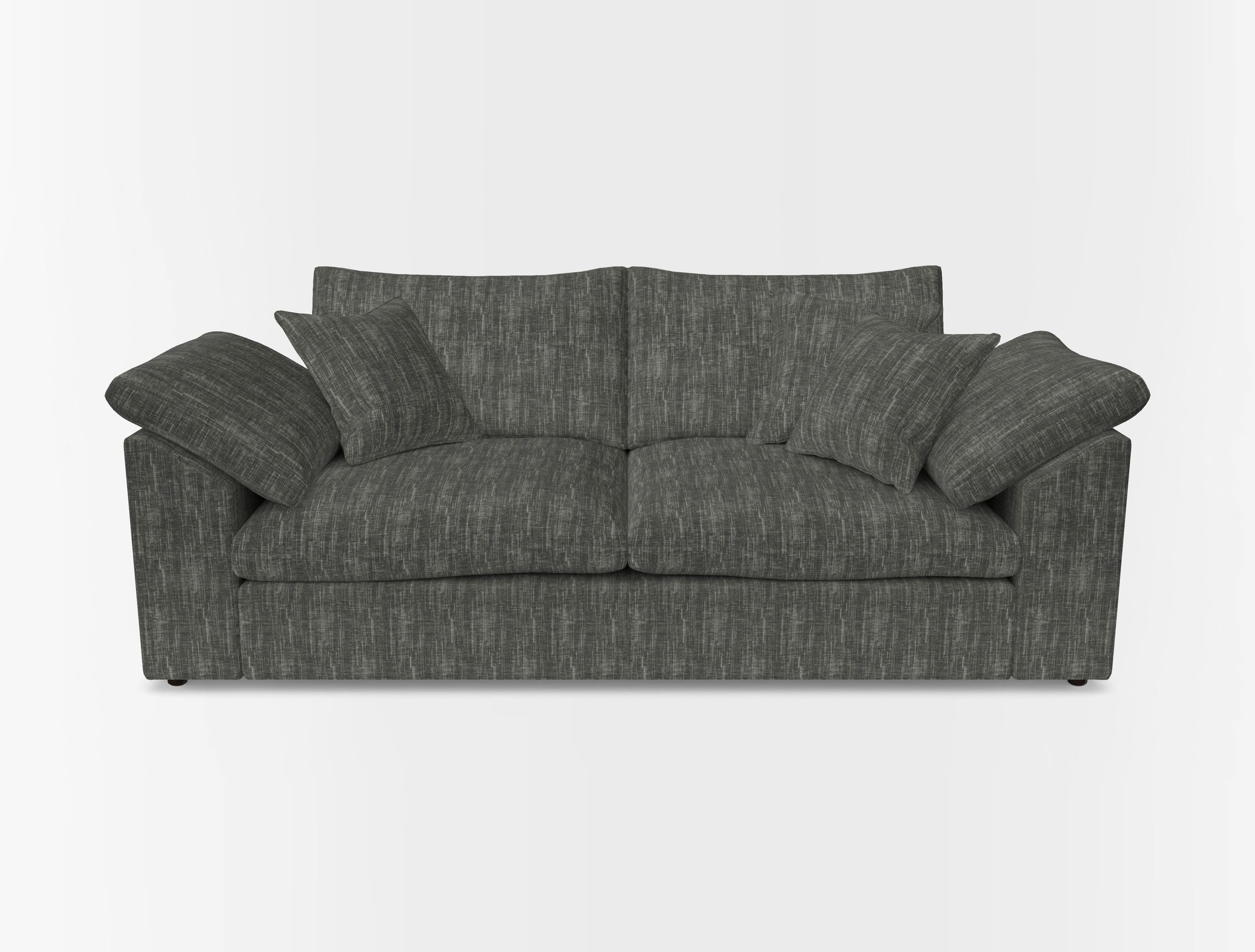 Big softie sloped arm front