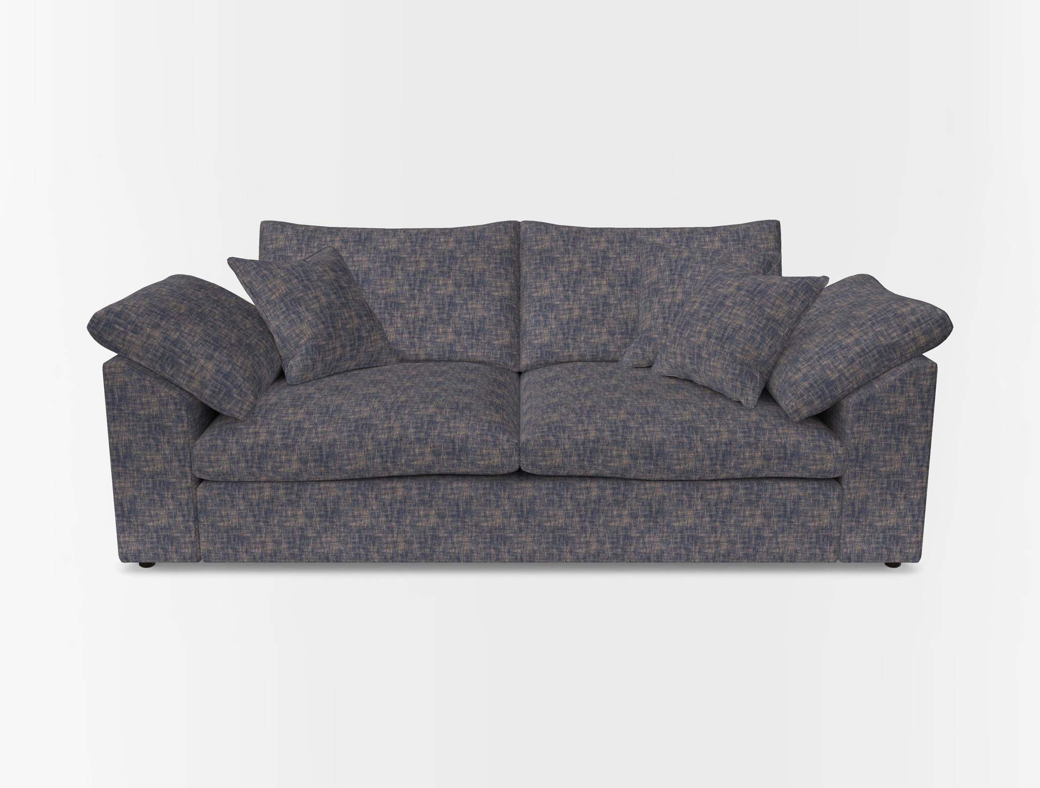 Big softie sloped arm front