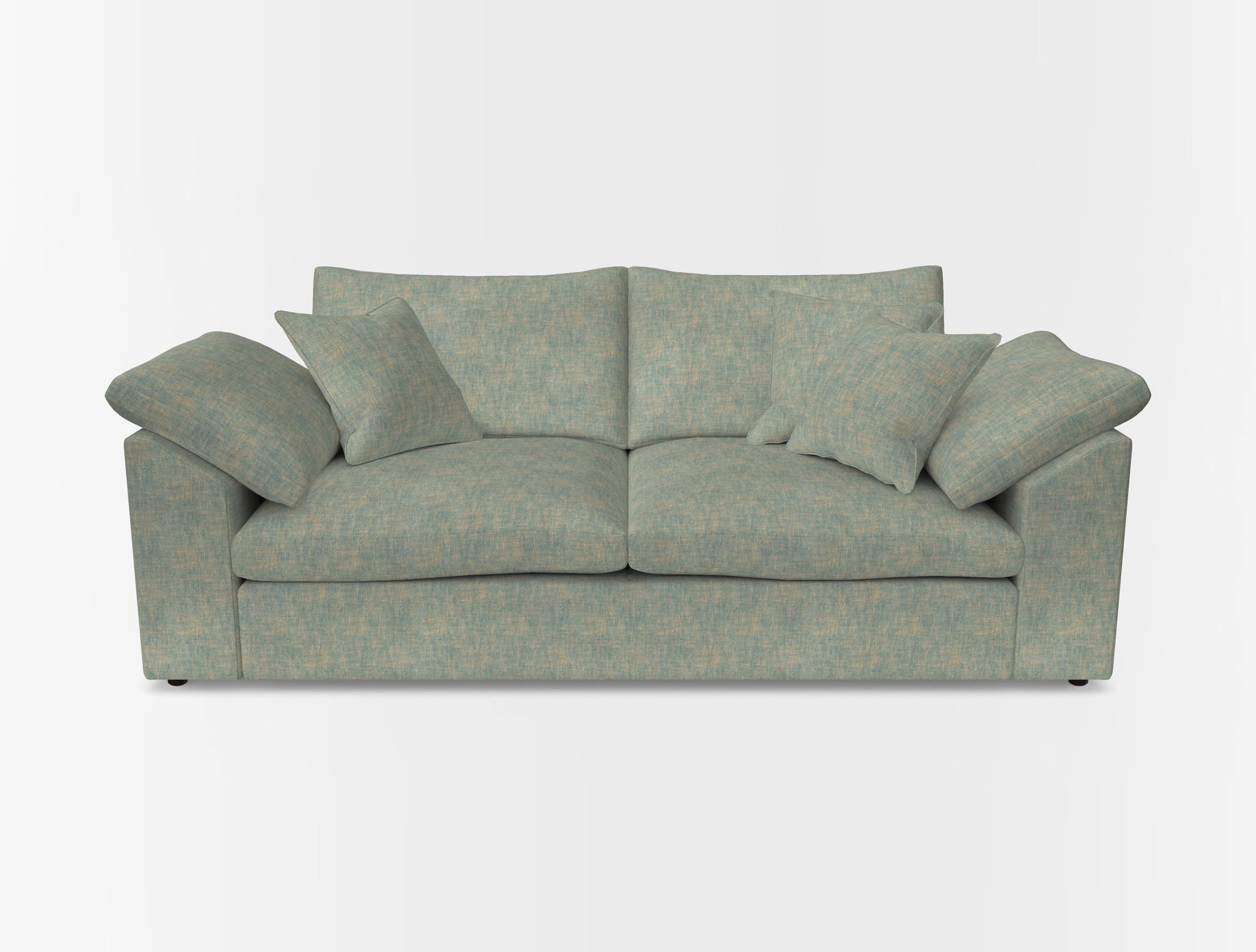 Big softie sloped arm front