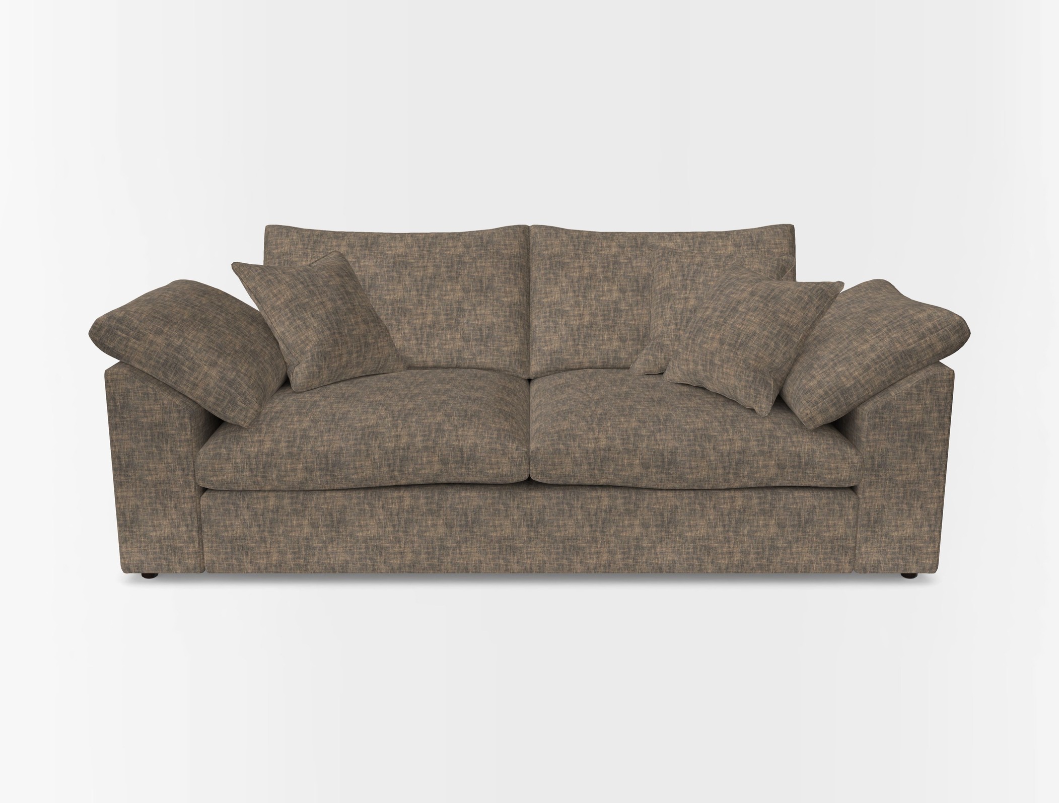 Big softie sloped arm front