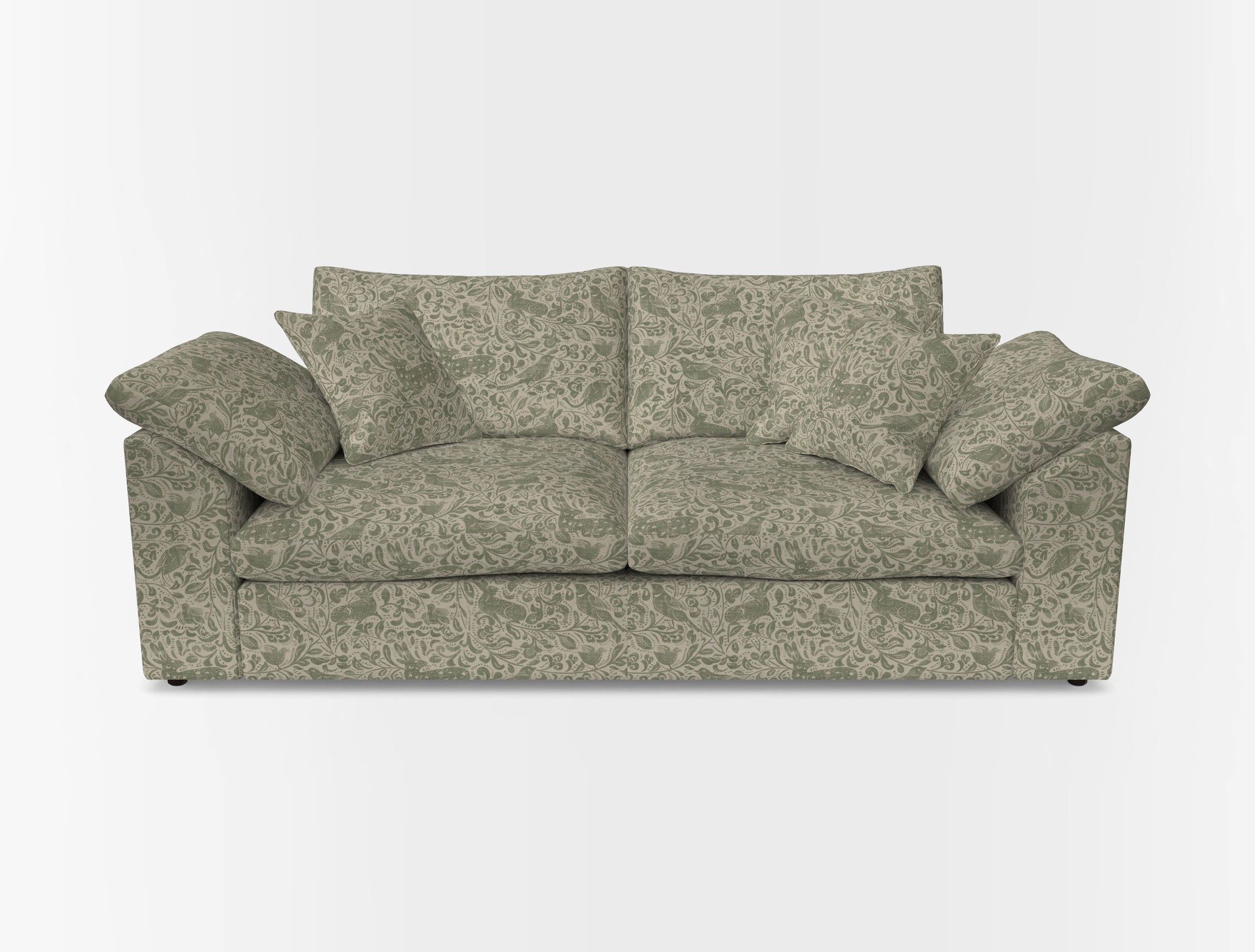 Big softie sloped arm front
