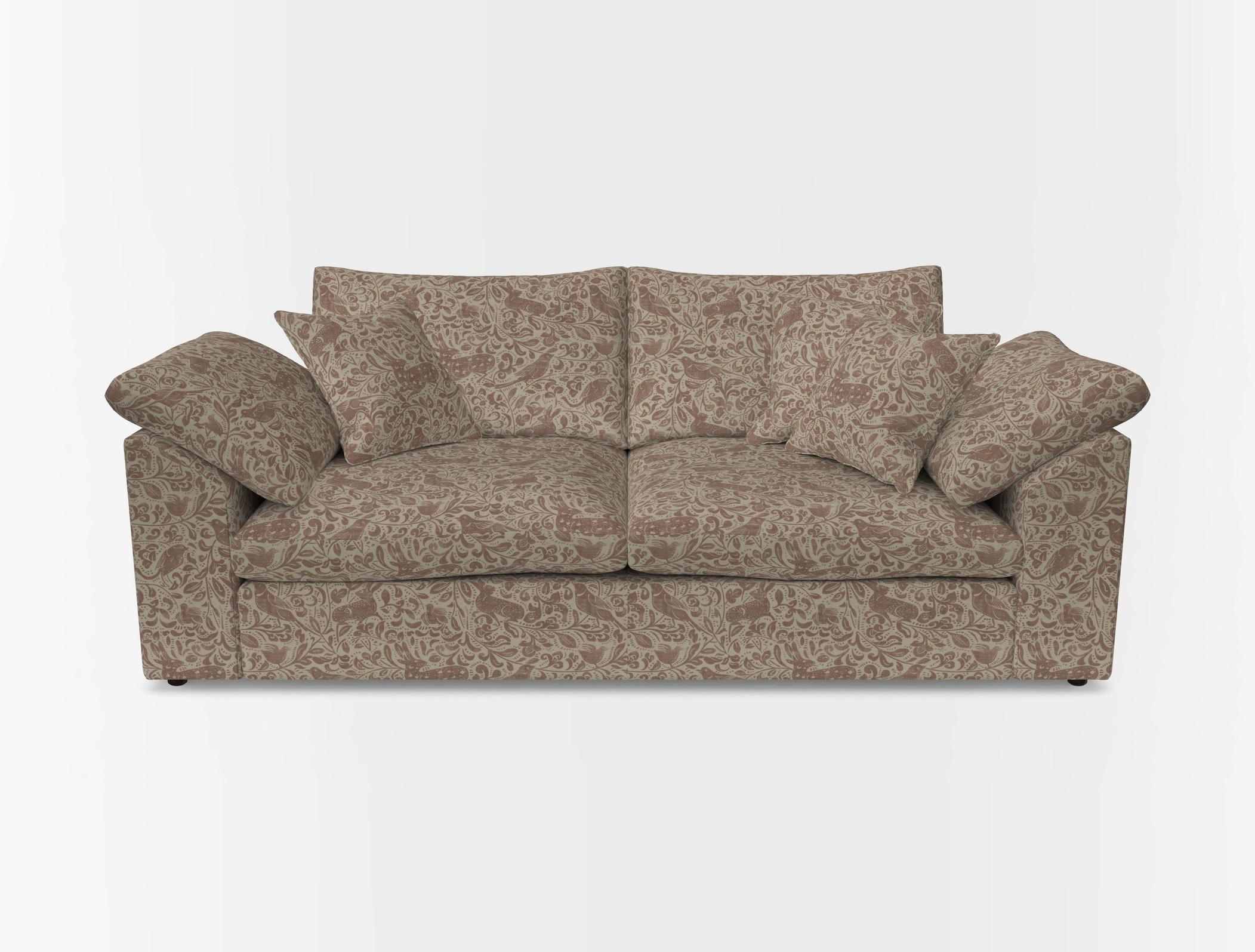 Big softie sloped arm front