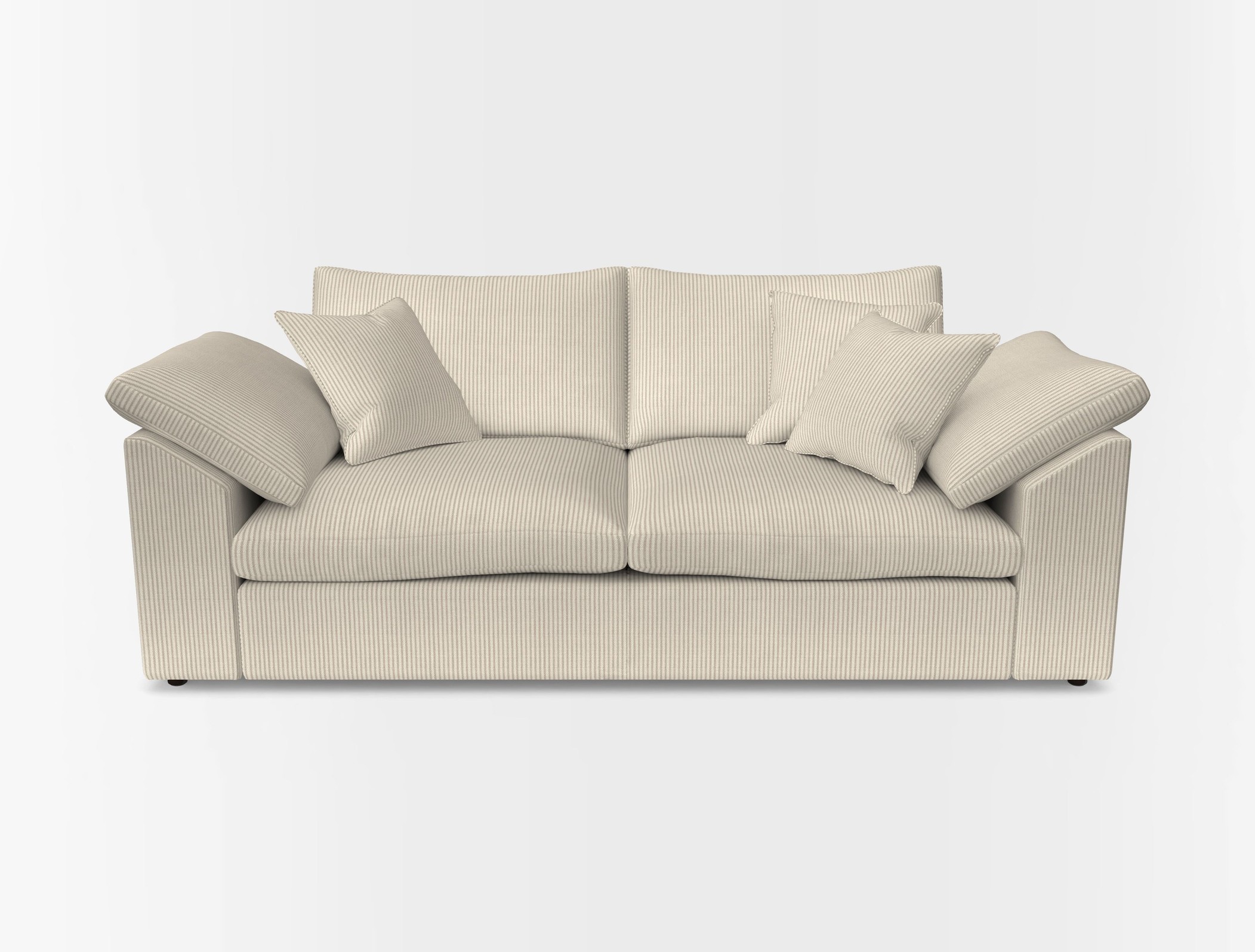 Big softie sloped arm front