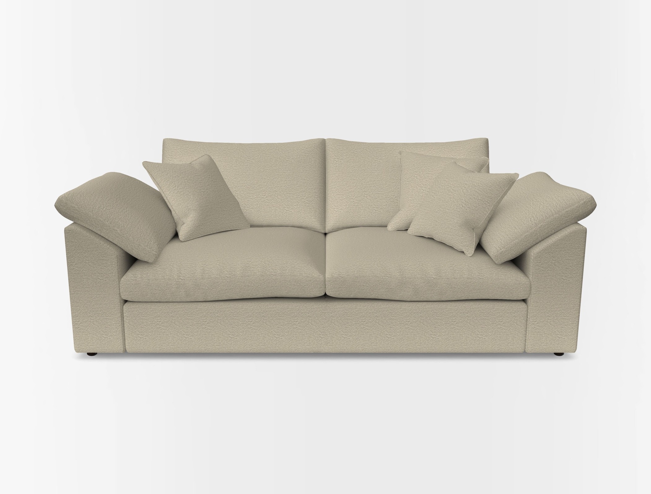 Big softie sloped arm front