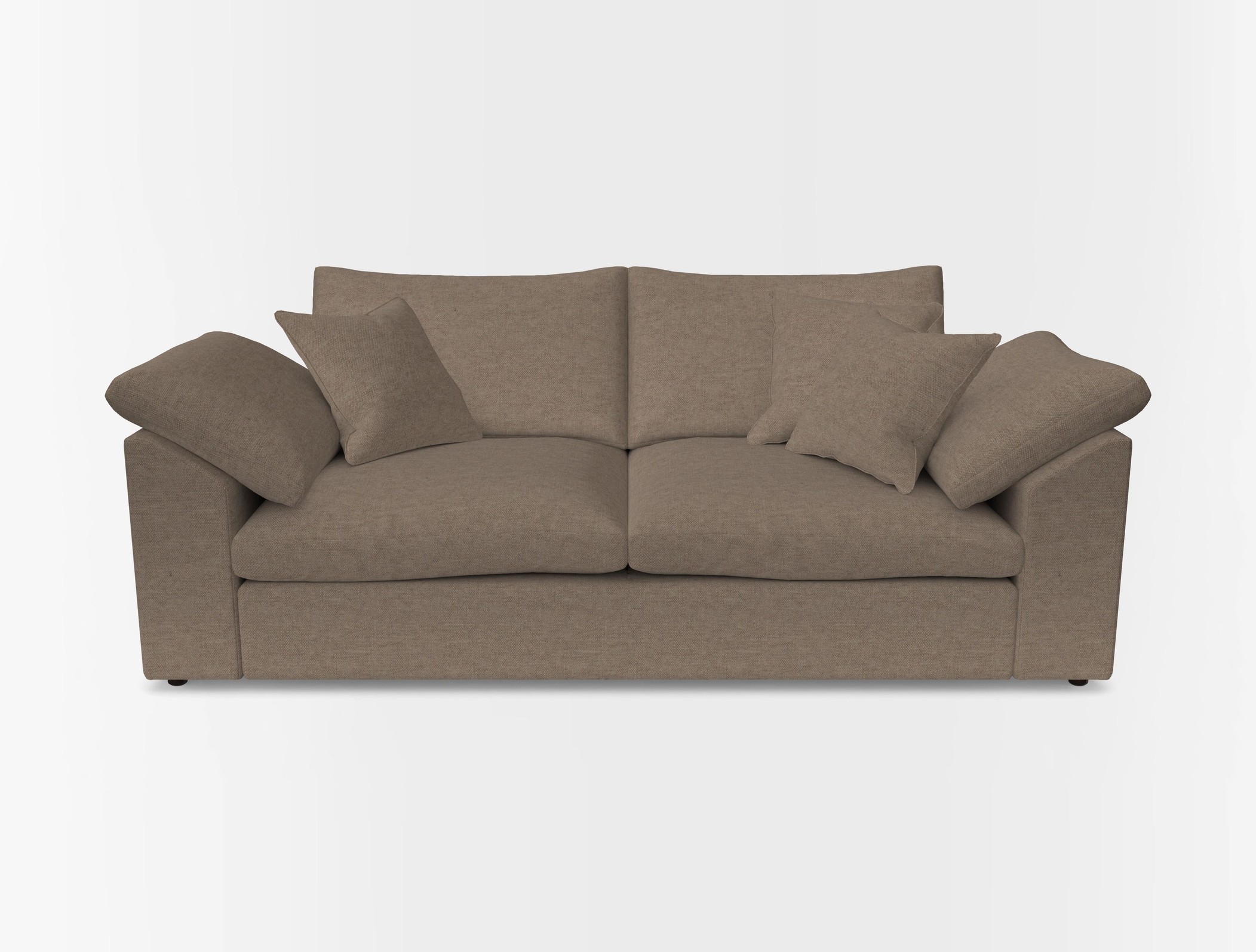 Big softie sloped arm front