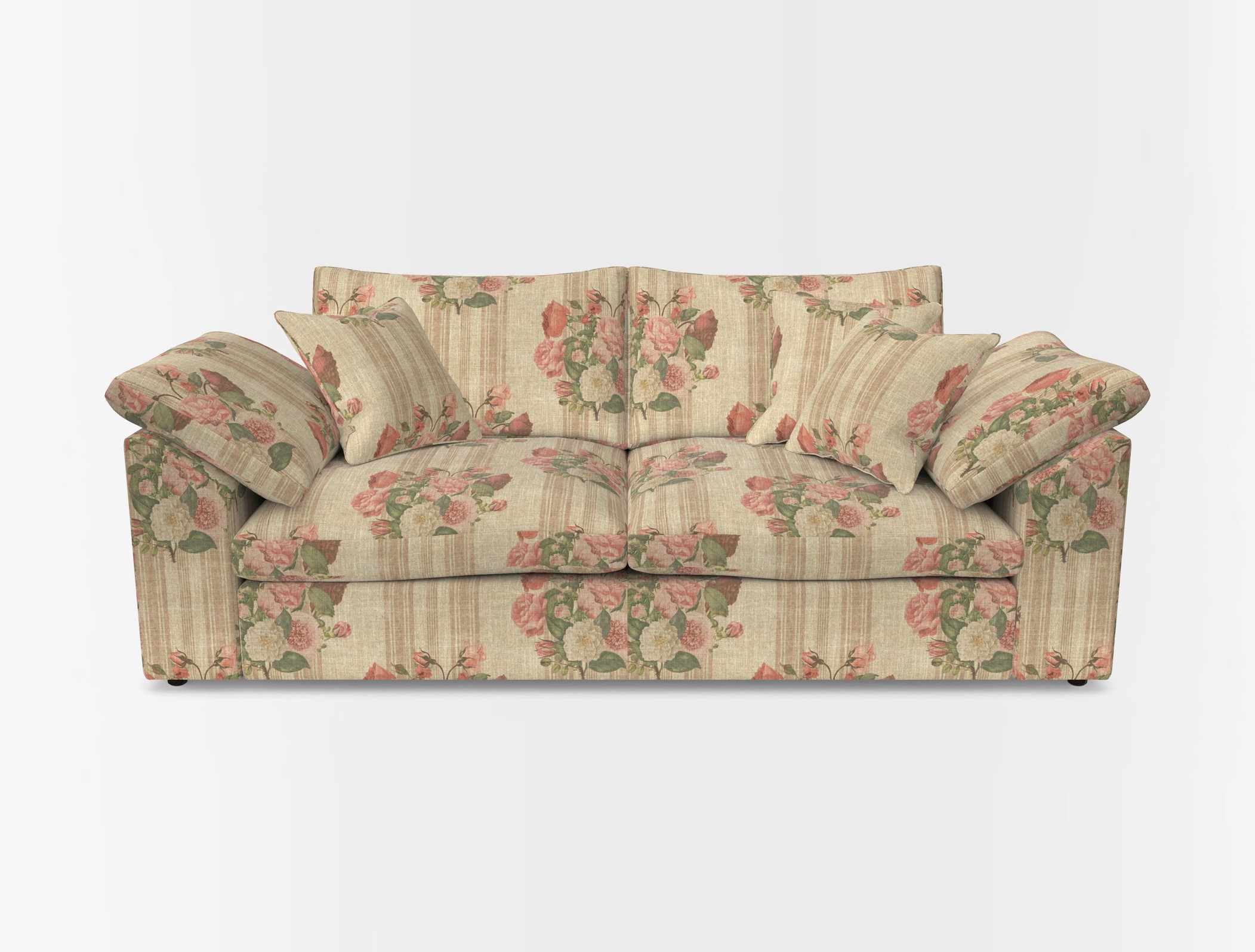 Big softie sloped arm front