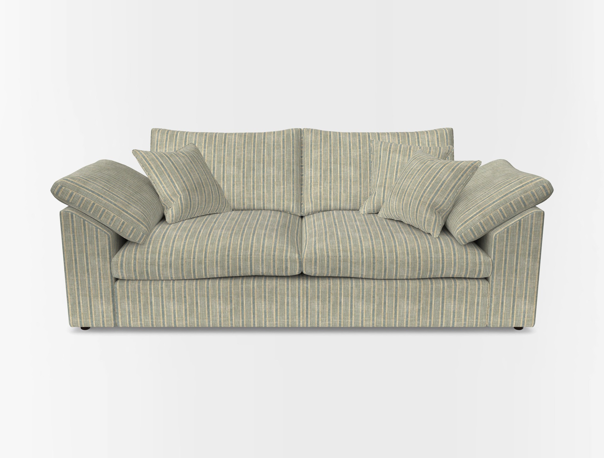 Big softie sloped arm front