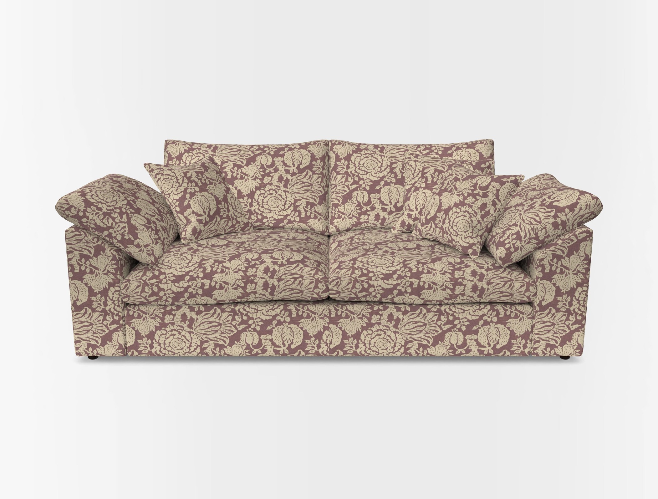 Big softie sloped arm front